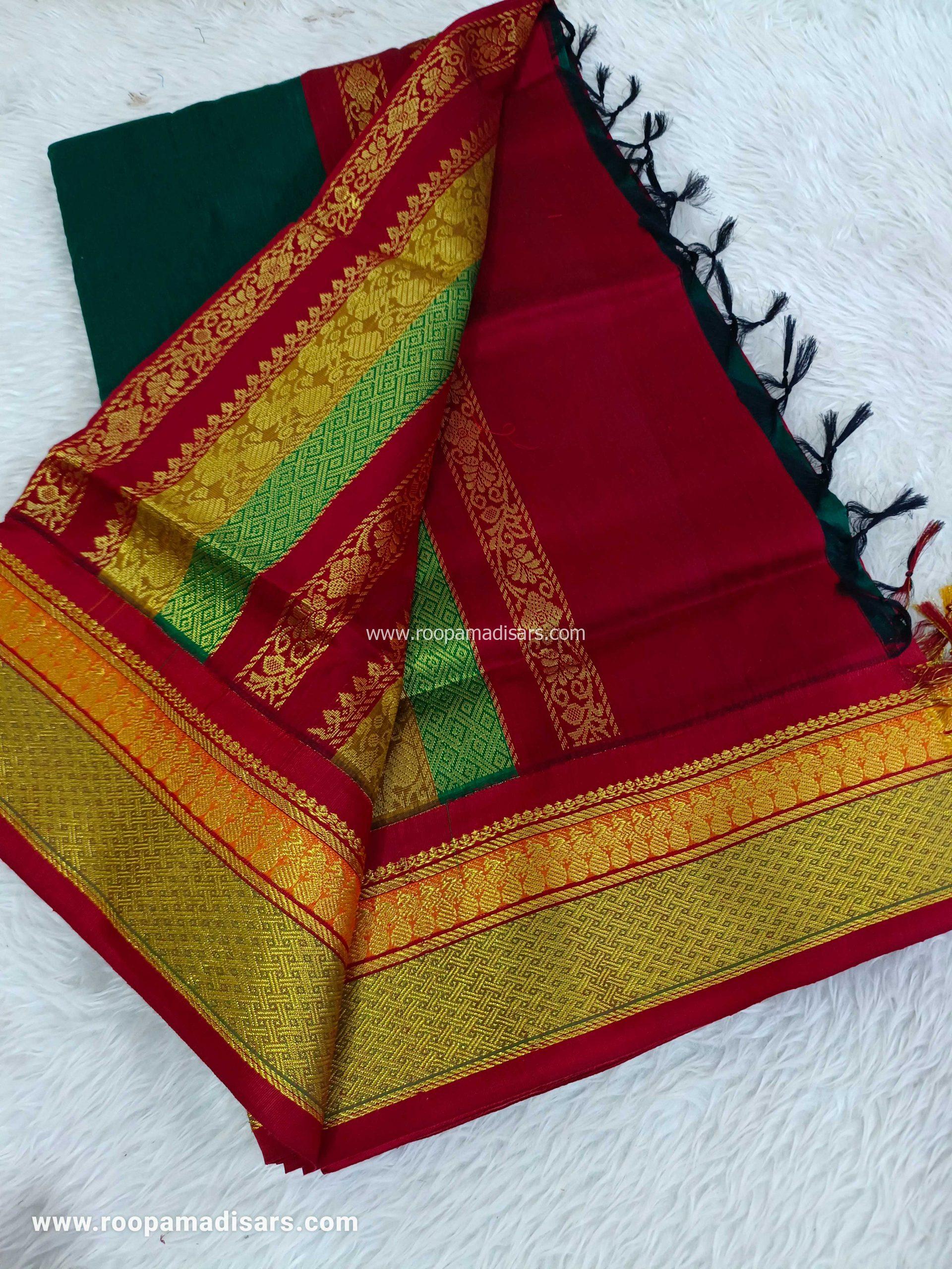 KALYANI SILK READYMADE -READYMADE MADISAR WITHOUT BLOUSE PIECE - Image 2