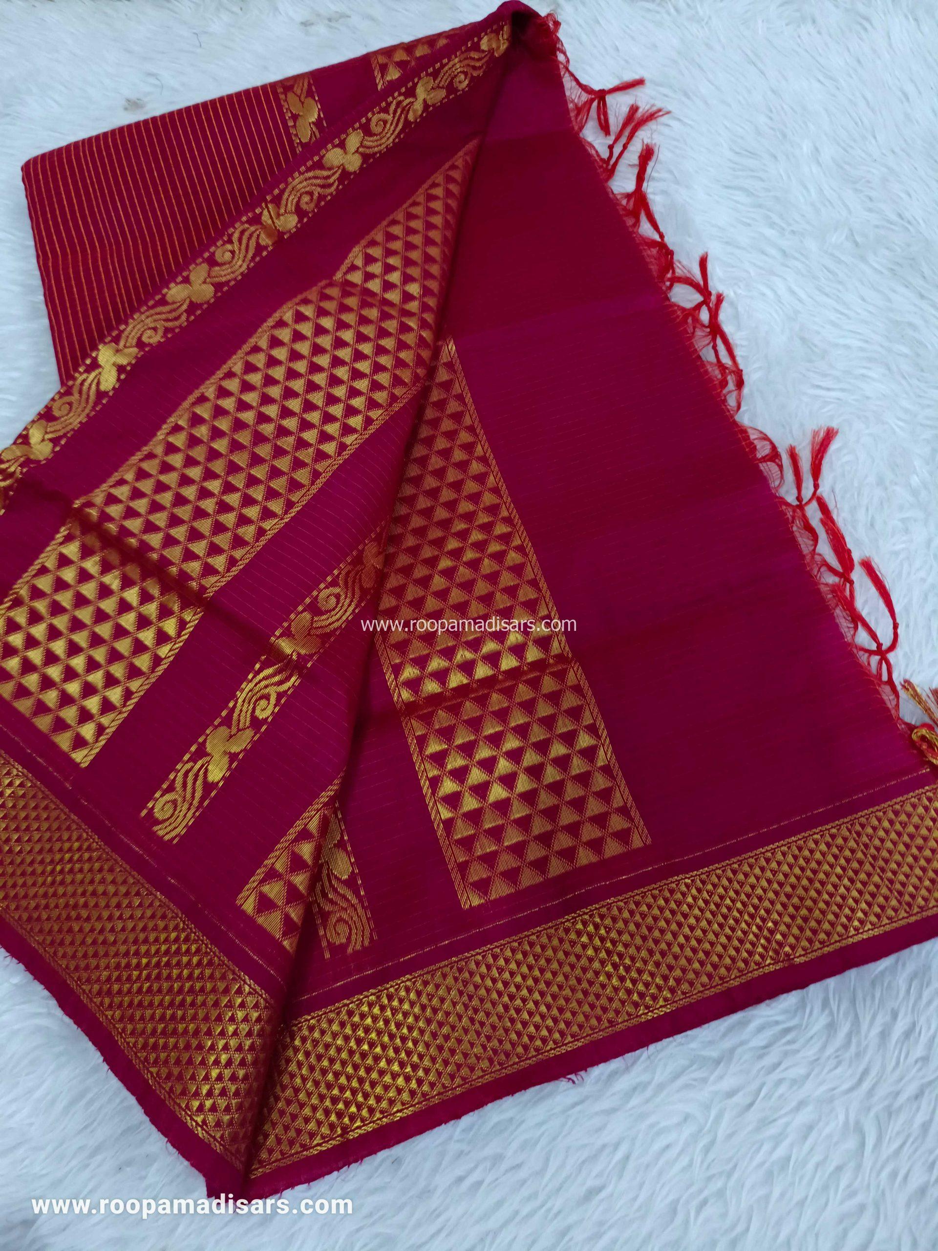 KALYANI SILK READYMADE -READYMADE MADISAR WITHOUT BLOUSE PIECE - Image 2