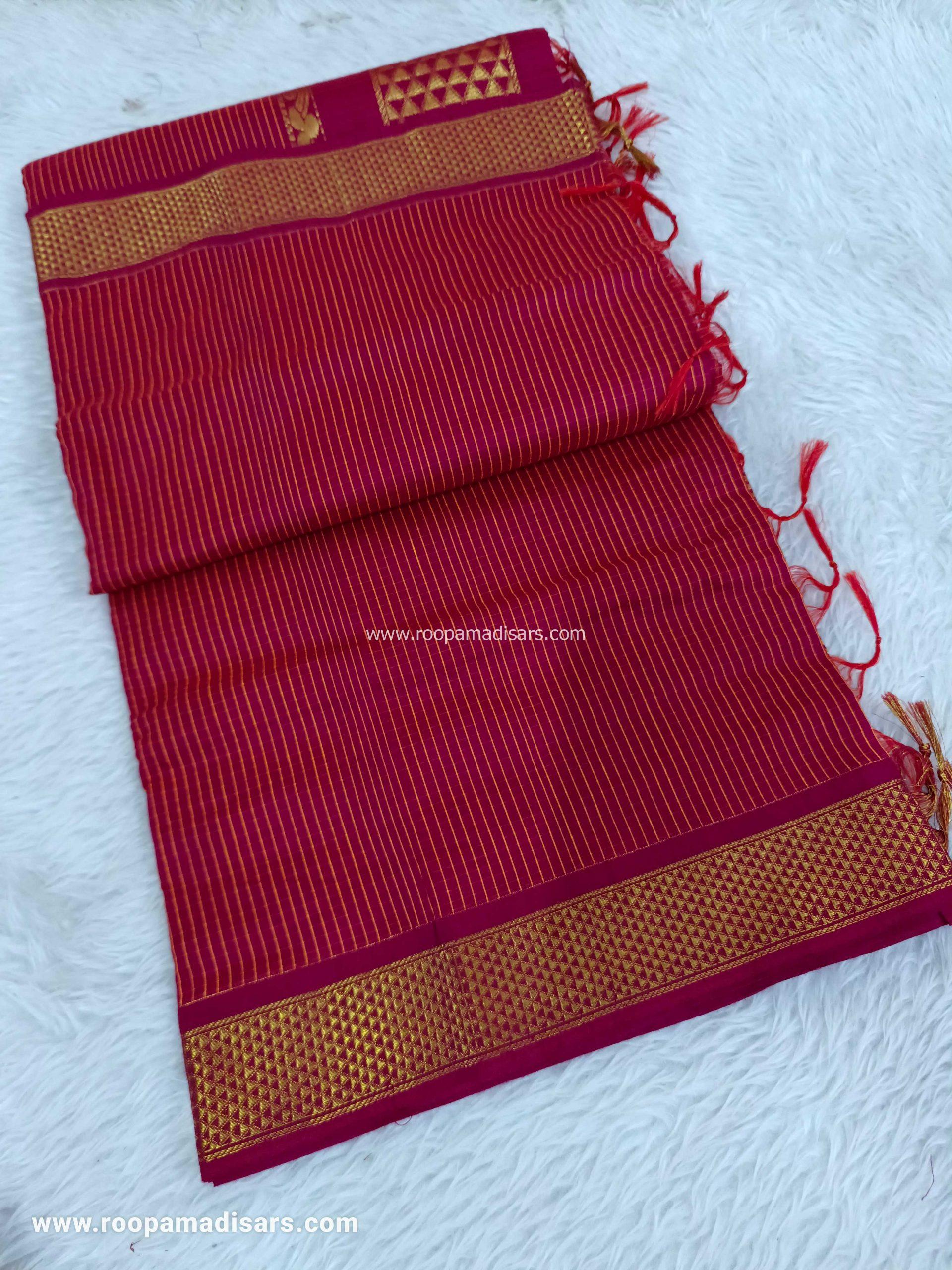 KALYANI SILK READYMADE -READYMADE MADISAR WITHOUT BLOUSE PIECE - Image 3