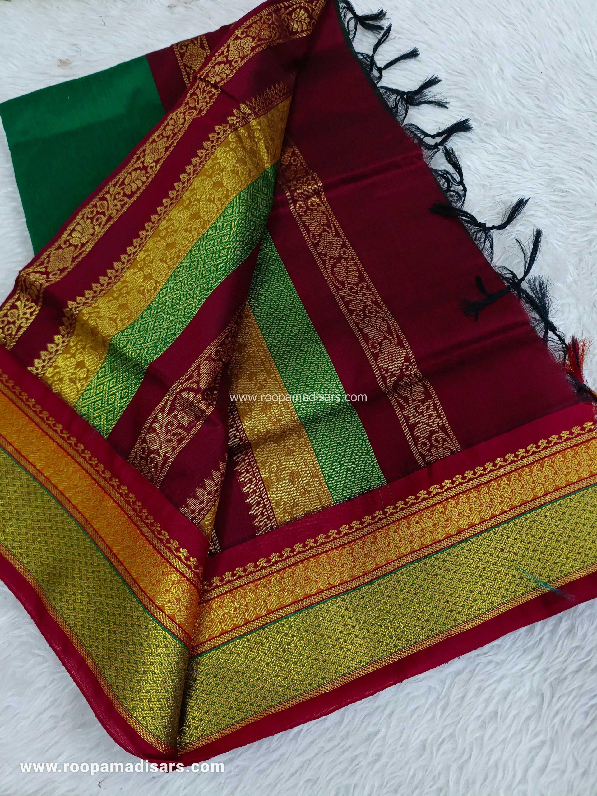 KALYANI SILK READYMADE -READYMADE MADISAR WITHOUT BLOUSE PIECE - Image 2