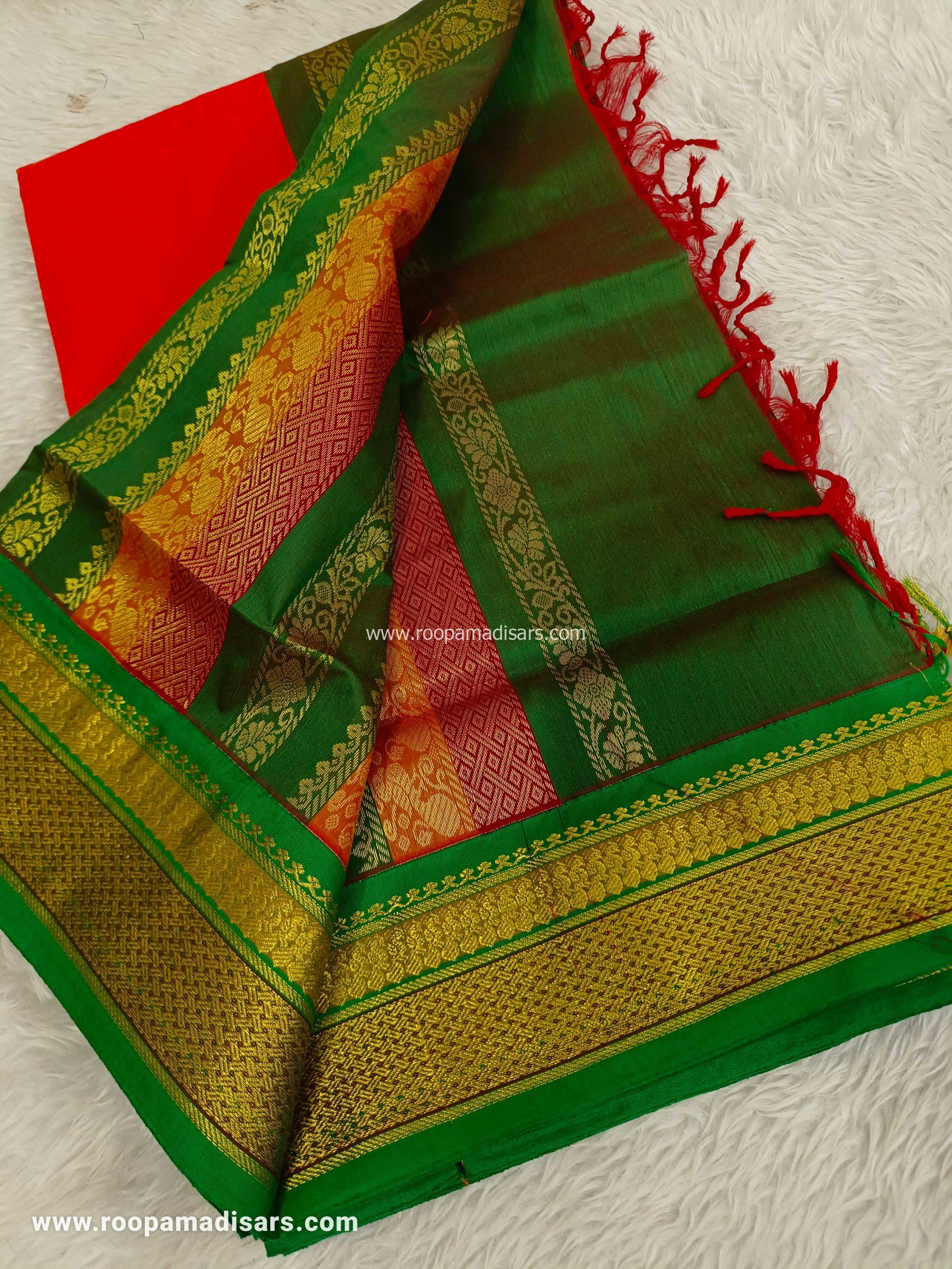 KALYANI SILK READYMADE  -READYMADE MADISAR WITHOUT BLOUSE PIECE - Image 2