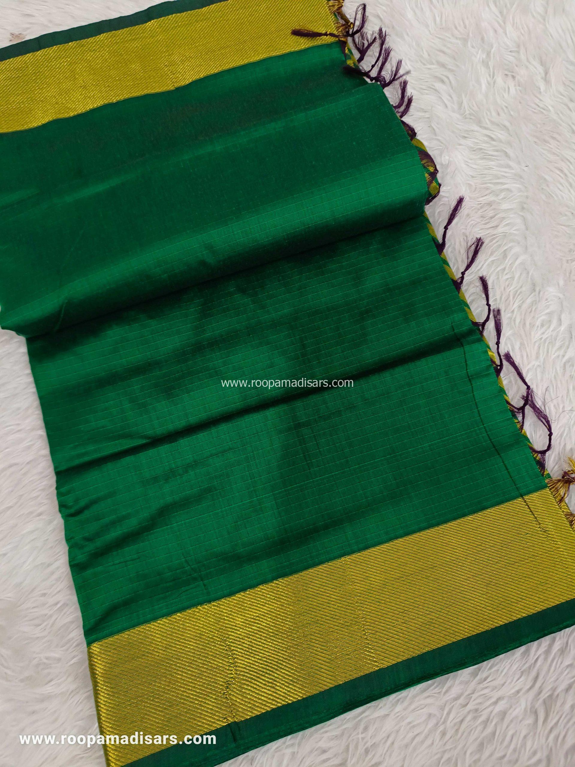 KALYANI SILK READYMADE -READYMADE MADISAR WITHOUT BLOUSE PIECE - Image 3