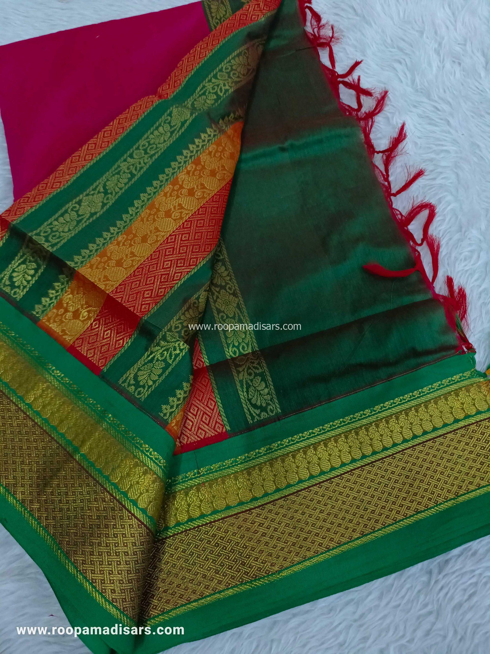 KALYANI SILK READYMADE -READYMADE MADISAR WITHOUT BLOUSE PIECE - Image 2
