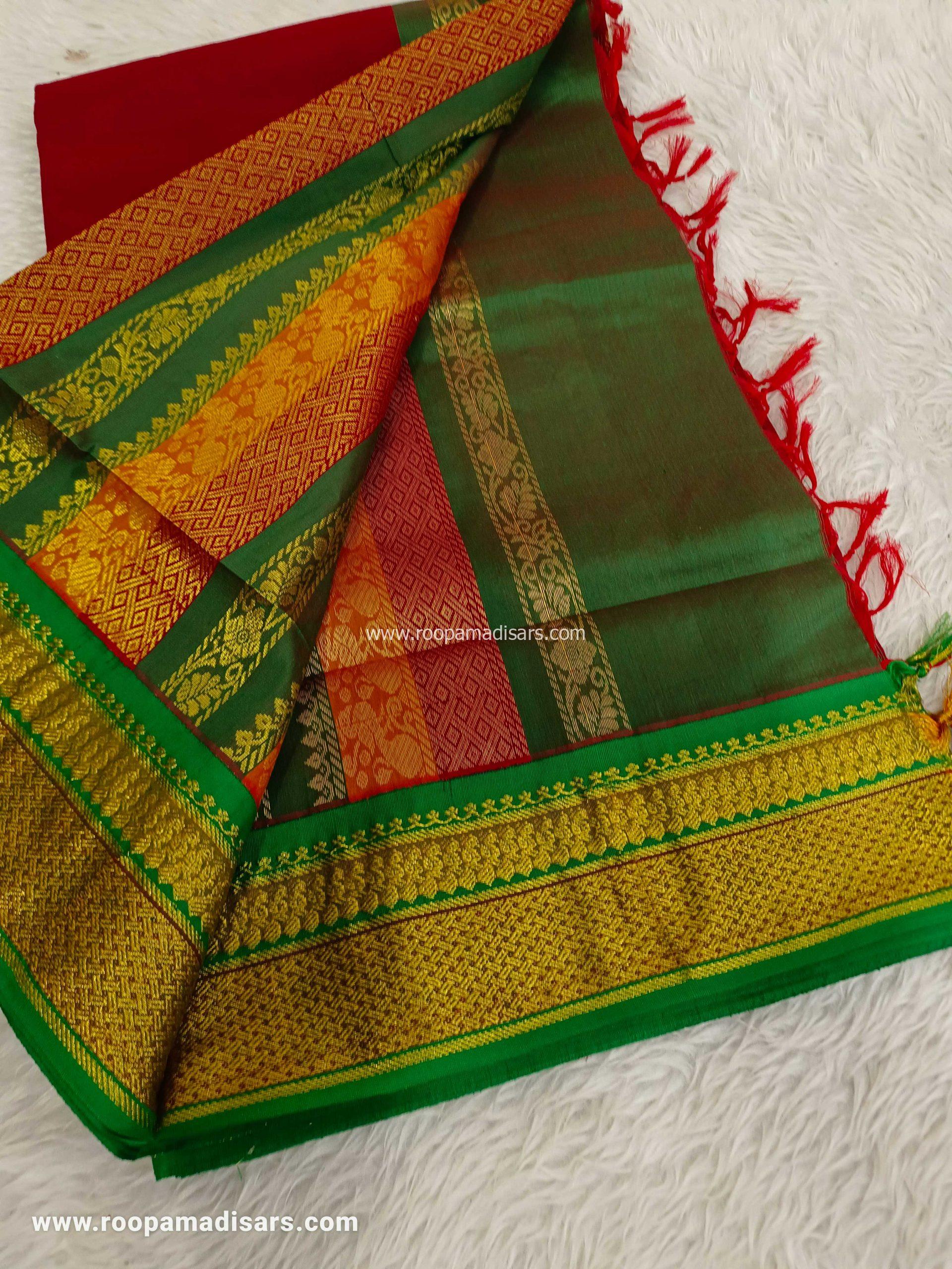 KALYANI SILK READYMADE  -READYMADE MADISAR WITHOUT BLOUSE PIECE - Image 2
