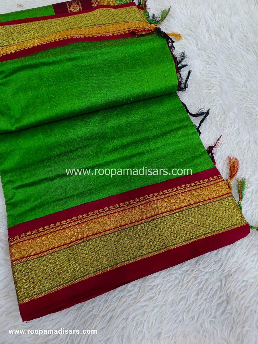 KALYANI SILK READYMADE  -READYMADE MADISAR WITHOUT BLOUSE PIECE - Image 3