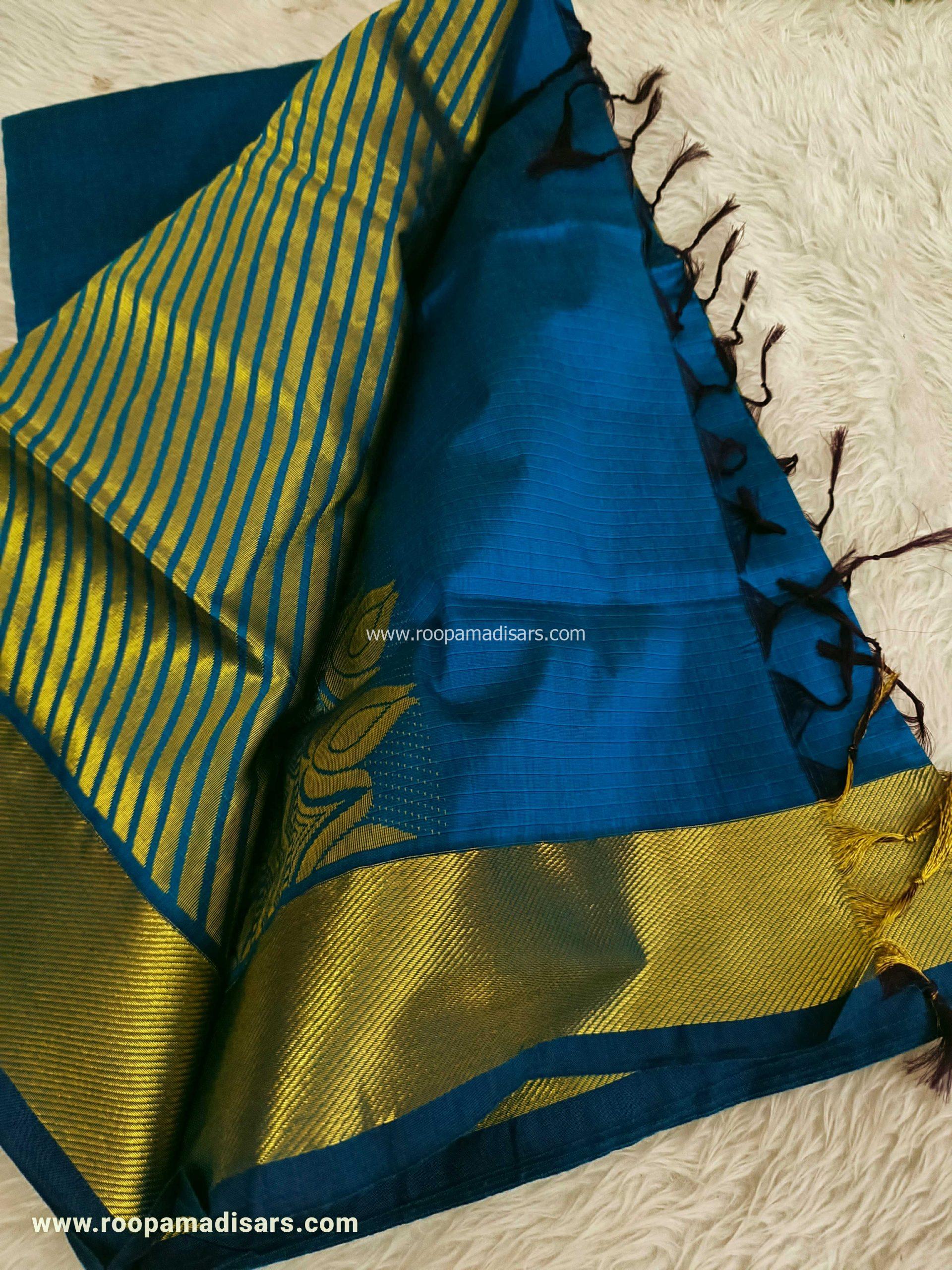 KALYANI SILK READYMADE -READYMADE MADISAR WITHOUT BLOUSE PIECE - Image 2