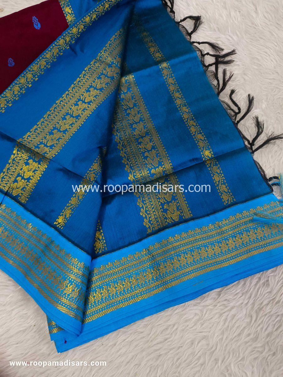KALYANI SILK READYMADE  -READYMADE MADISAR WITHOUT BLOUSE PIECE - Image 2