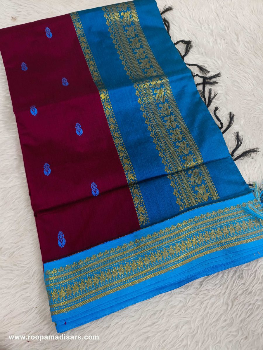 KALYANI SILK READYMADE  -READYMADE MADISAR WITHOUT BLOUSE PIECE
