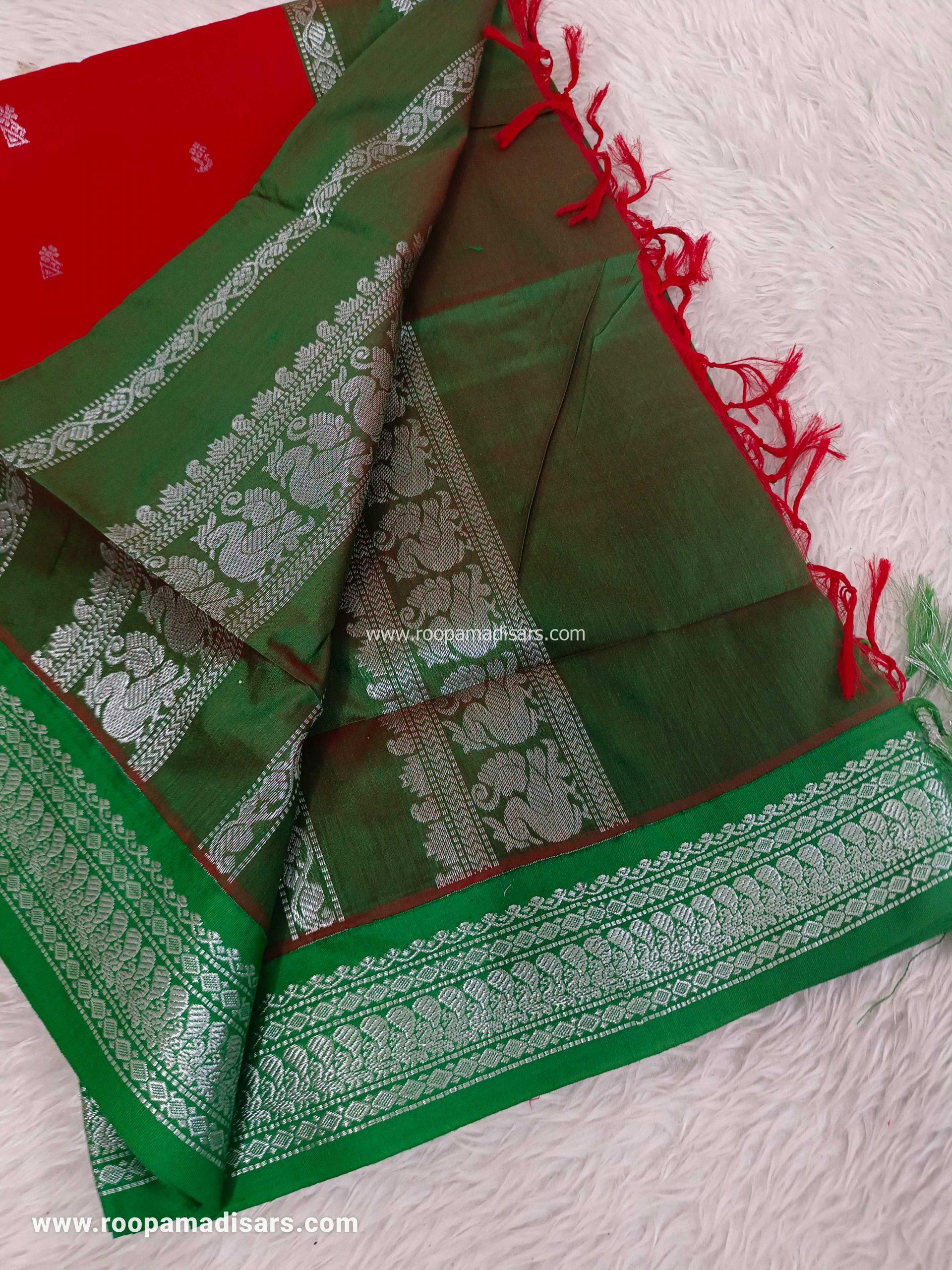 KALYANI SILK READYMADE -READYMADE MADISAR WITHOUT BLOUSE PIECE - Image 2