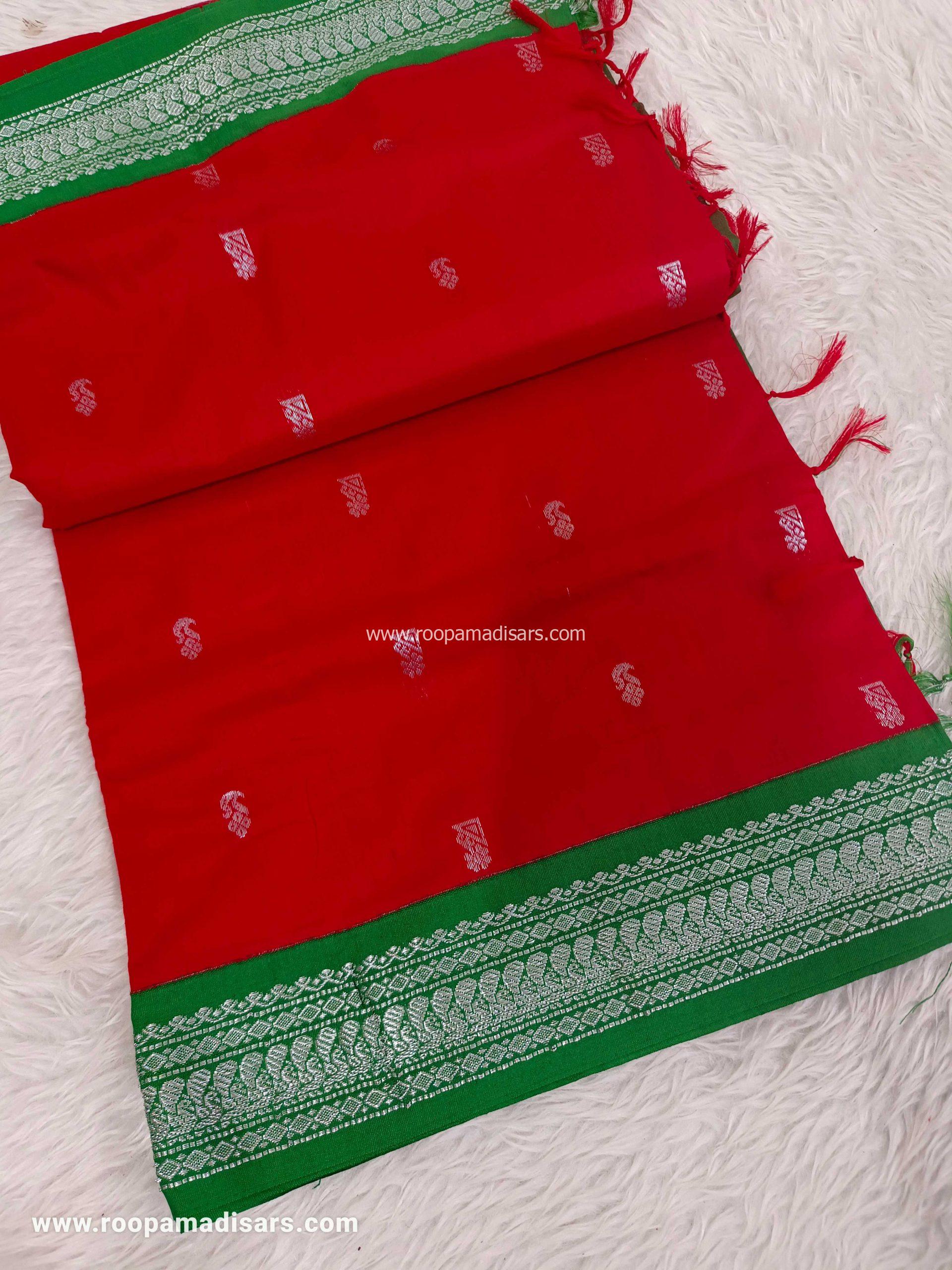 KALYANI SILK READYMADE -READYMADE MADISAR WITHOUT BLOUSE PIECE - Image 3