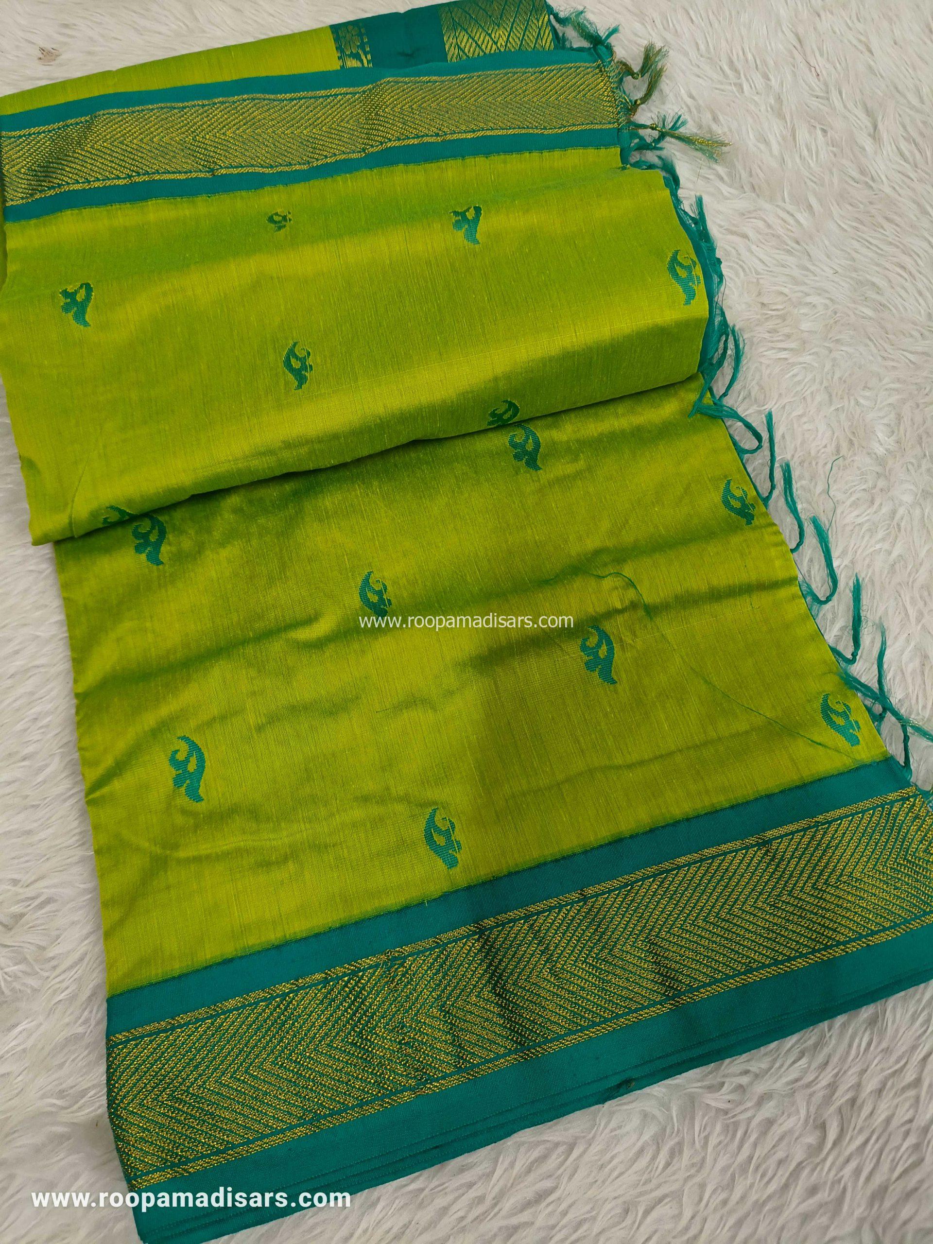 KALYANI SILK READYMADE -READYMADE MADISAR WITHOUT BLOUSE PIECE - Image 3