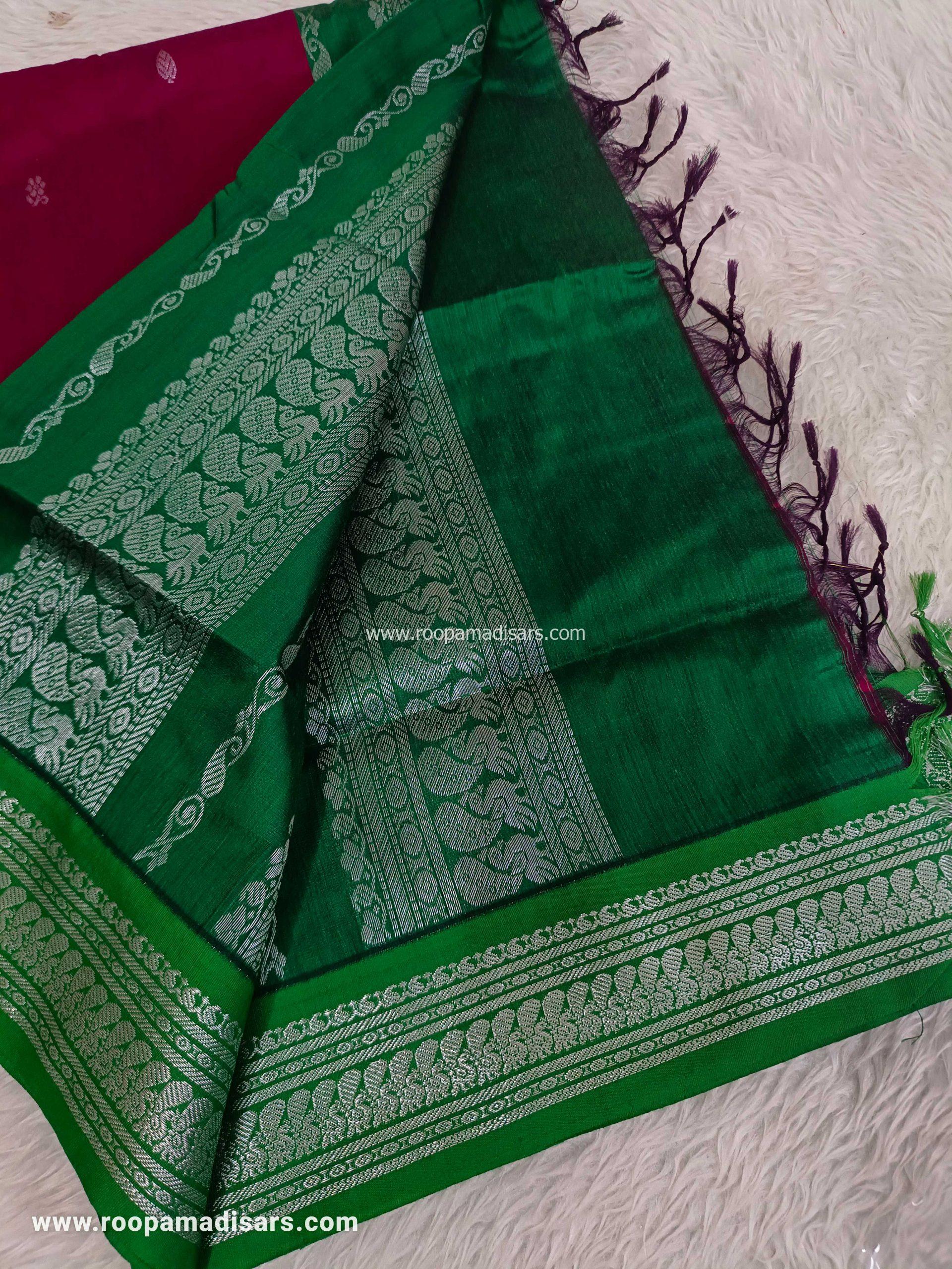 KALYANI SILK READYMADE  -READYMADE MADISAR WITHOUT BLOUSE PIECE - Image 2