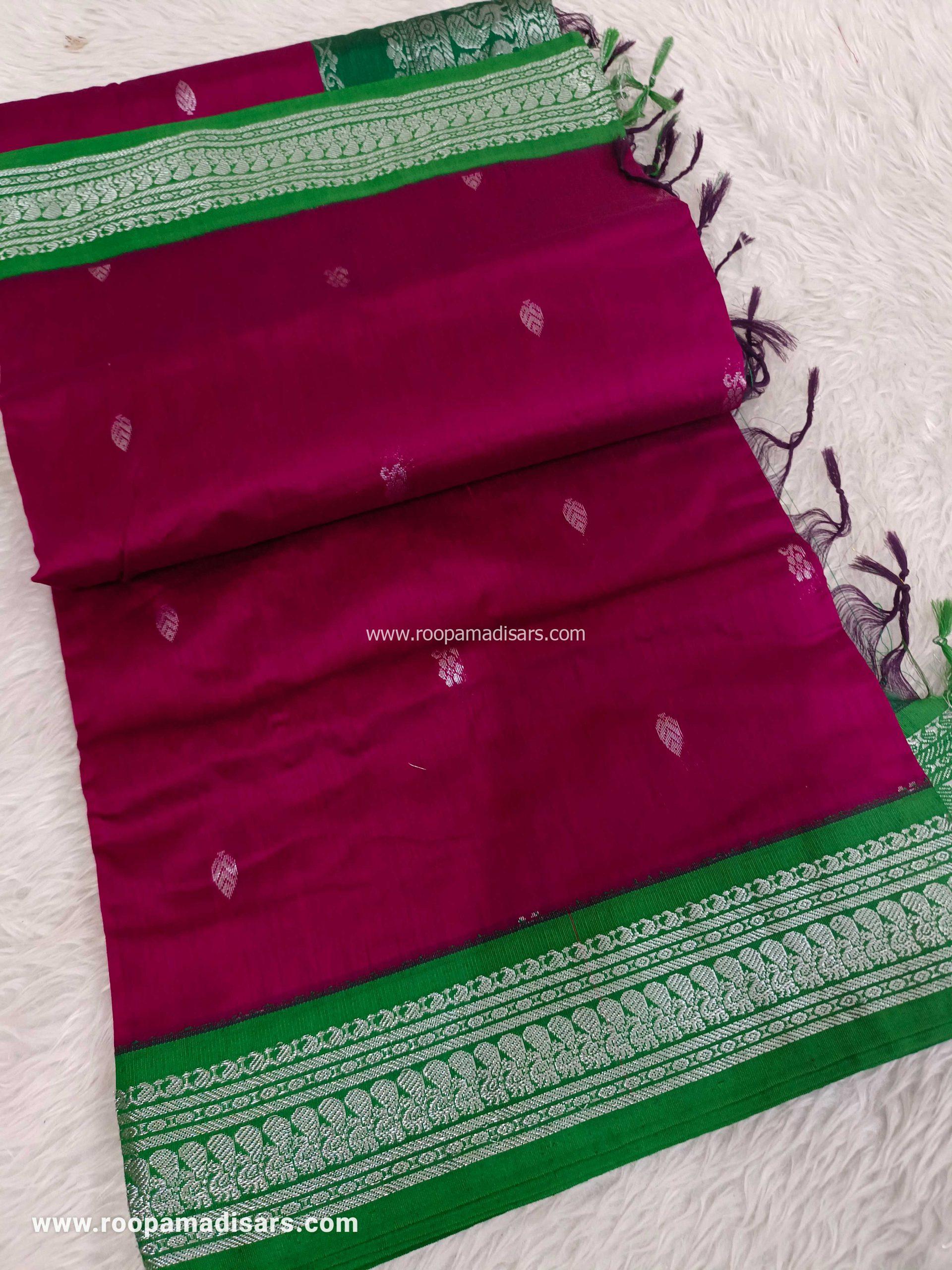 KALYANI SILK READYMADE  -READYMADE MADISAR WITHOUT BLOUSE PIECE - Image 3