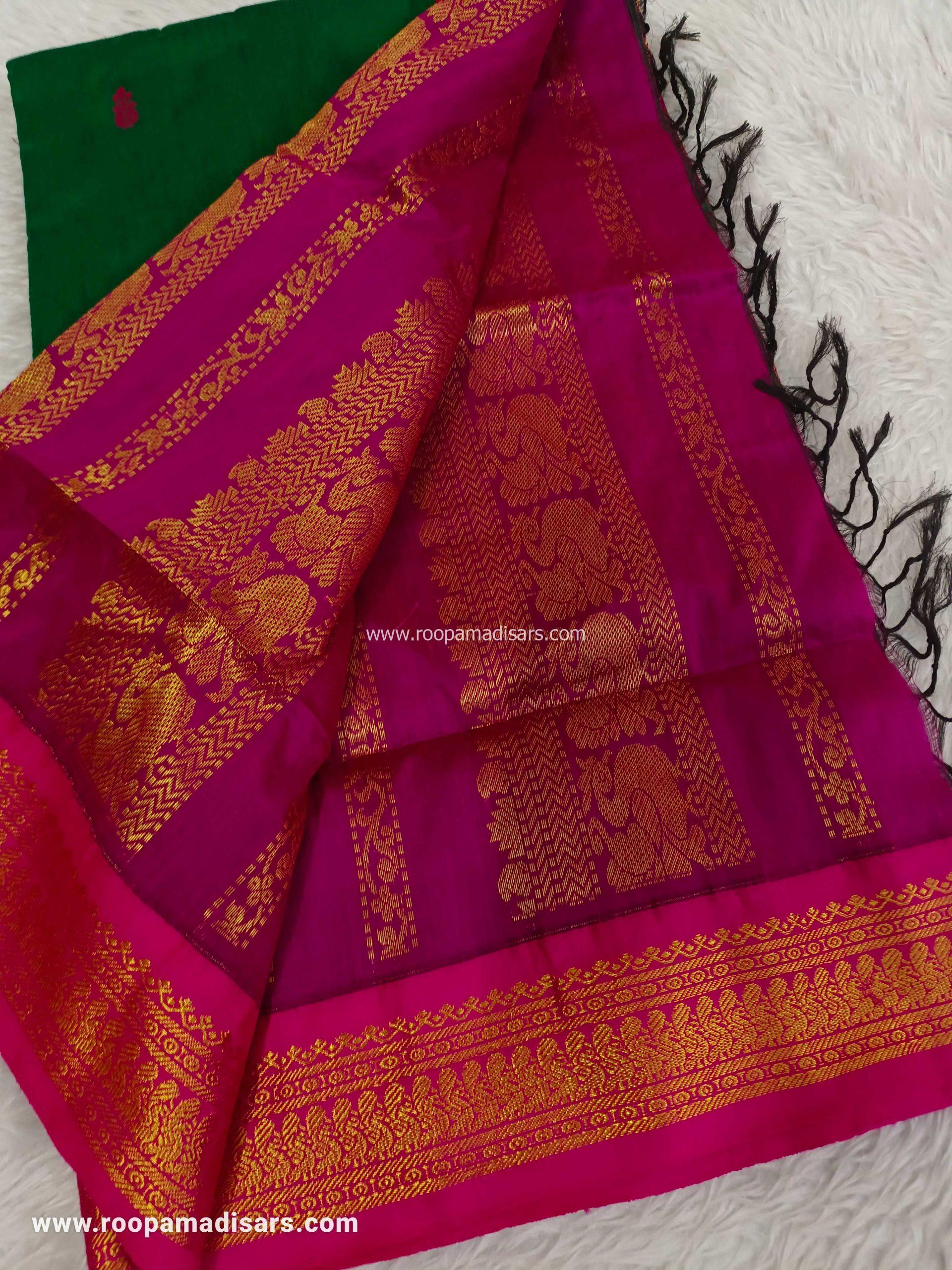 KALYANI SILK READYMADE -READYMADE MADISAR WITHOUT BLOUSE PIECE - Image 2