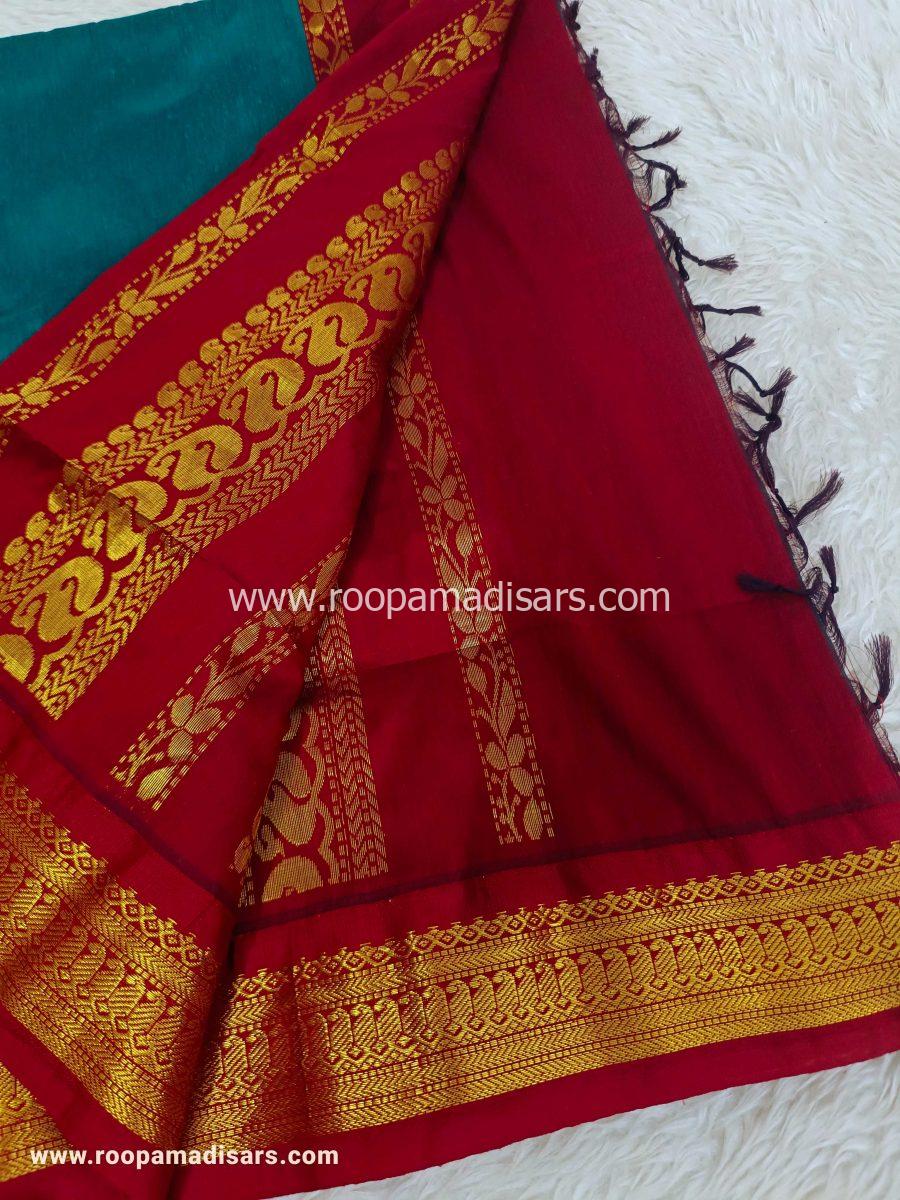 KALYANI SILK READYMADE  -READYMADE MADISAR WITHOUT BLOUSE PIECE - Image 2