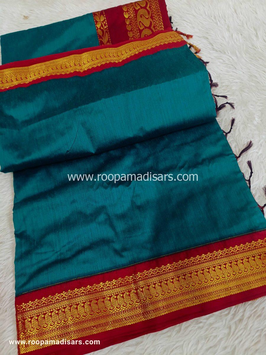 KALYANI SILK READYMADE  -READYMADE MADISAR WITHOUT BLOUSE PIECE - Image 3