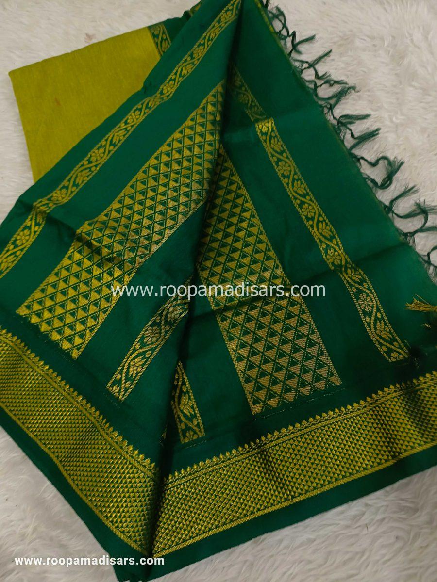 KALYANI SILK READYMADE  -READYMADE MADISAR WITHOUT BLOUSE PIECE - Image 2