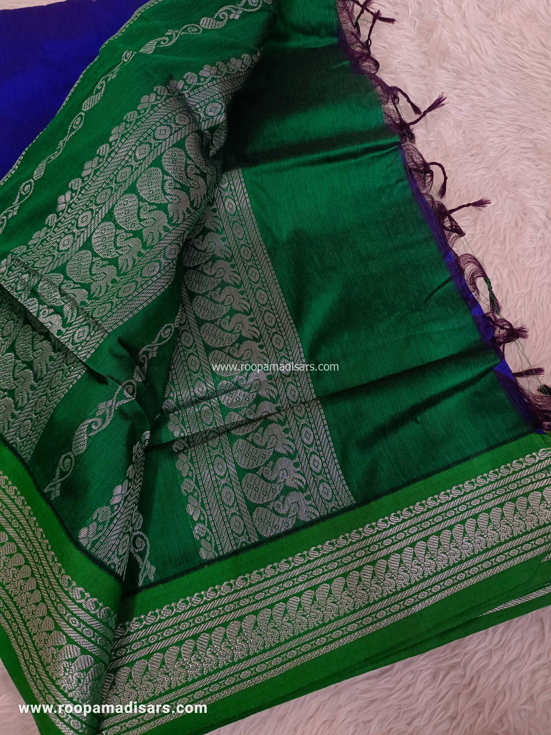 KALYANI SILK READYMADE -READYMADE MADISAR WITHOUT BLOUSE PIECE - Image 2