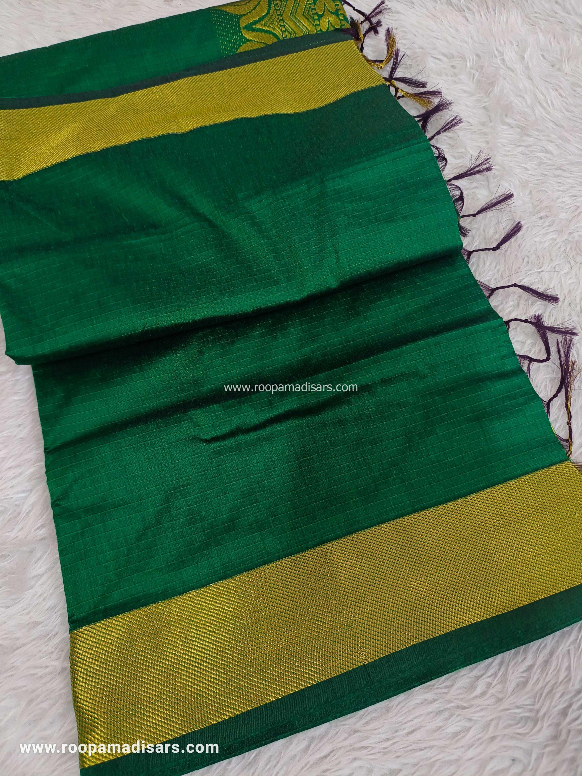 KALYANI SILK READYMADE -READYMADE MADISAR WITHOUT BLOUSE PIECE - Image 3