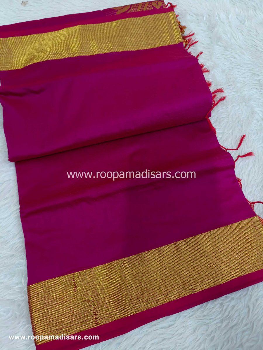 KALYANI SILK READYMADE  -READYMADE MADISAR WITHOUT BLOUSE PIECE - Image 3