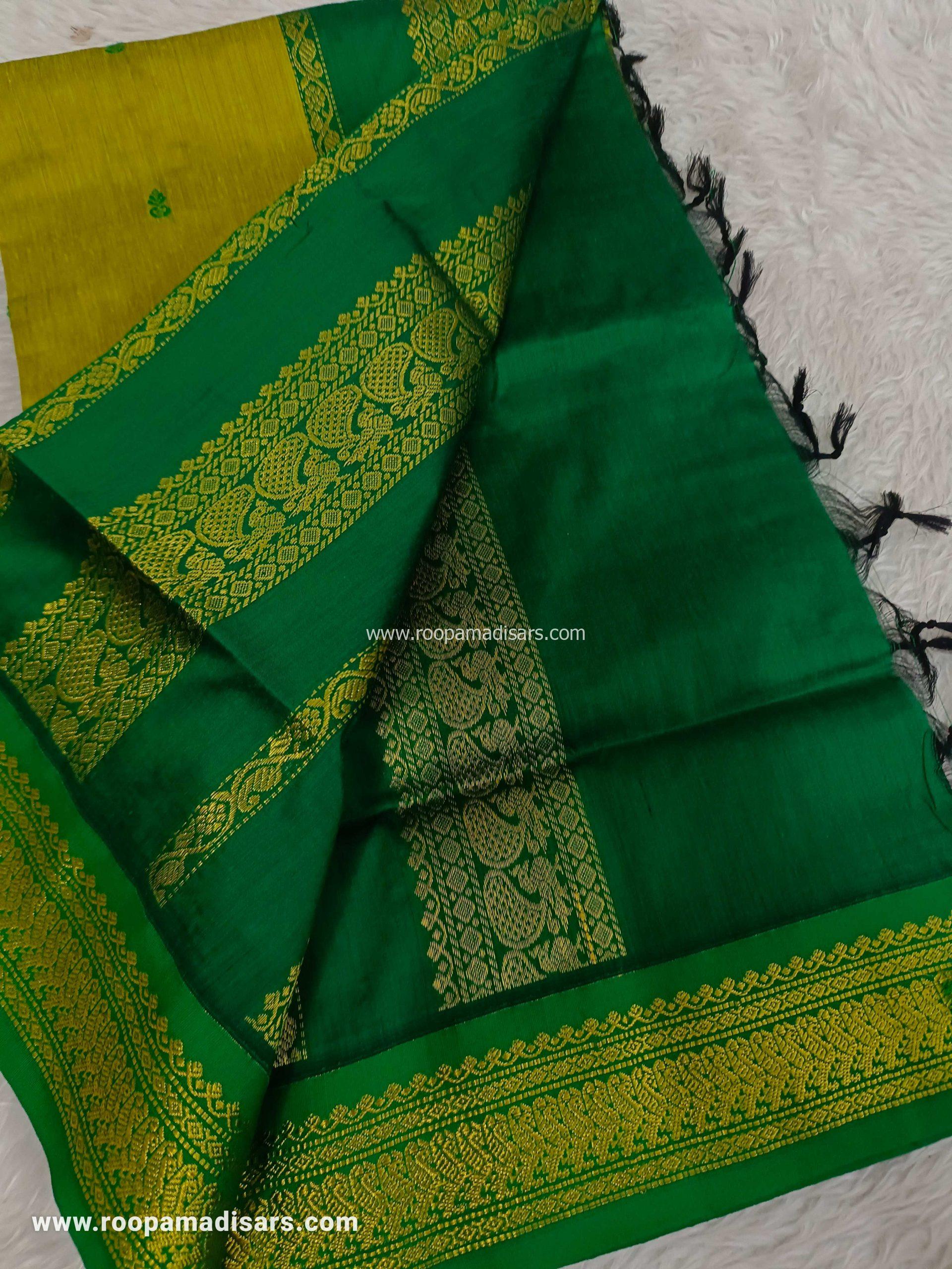KALYANI SILK READYMADE -READYMADE MADISAR WITHOUT BLOUSE PIECE - Image 2