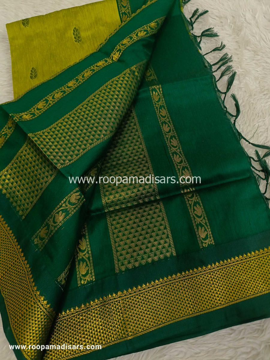 KALYANI SILK READYMADE -READYMADE MADISAR WITHOUT BLOUSE PIECE - Roopa ...
