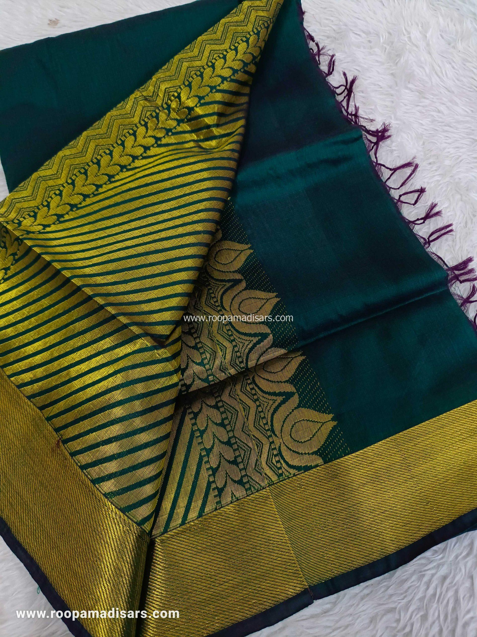 KALYANI SILK READYMADE -READYMADE MADISAR WITHOUT BLOUSE PIECE - Image 2