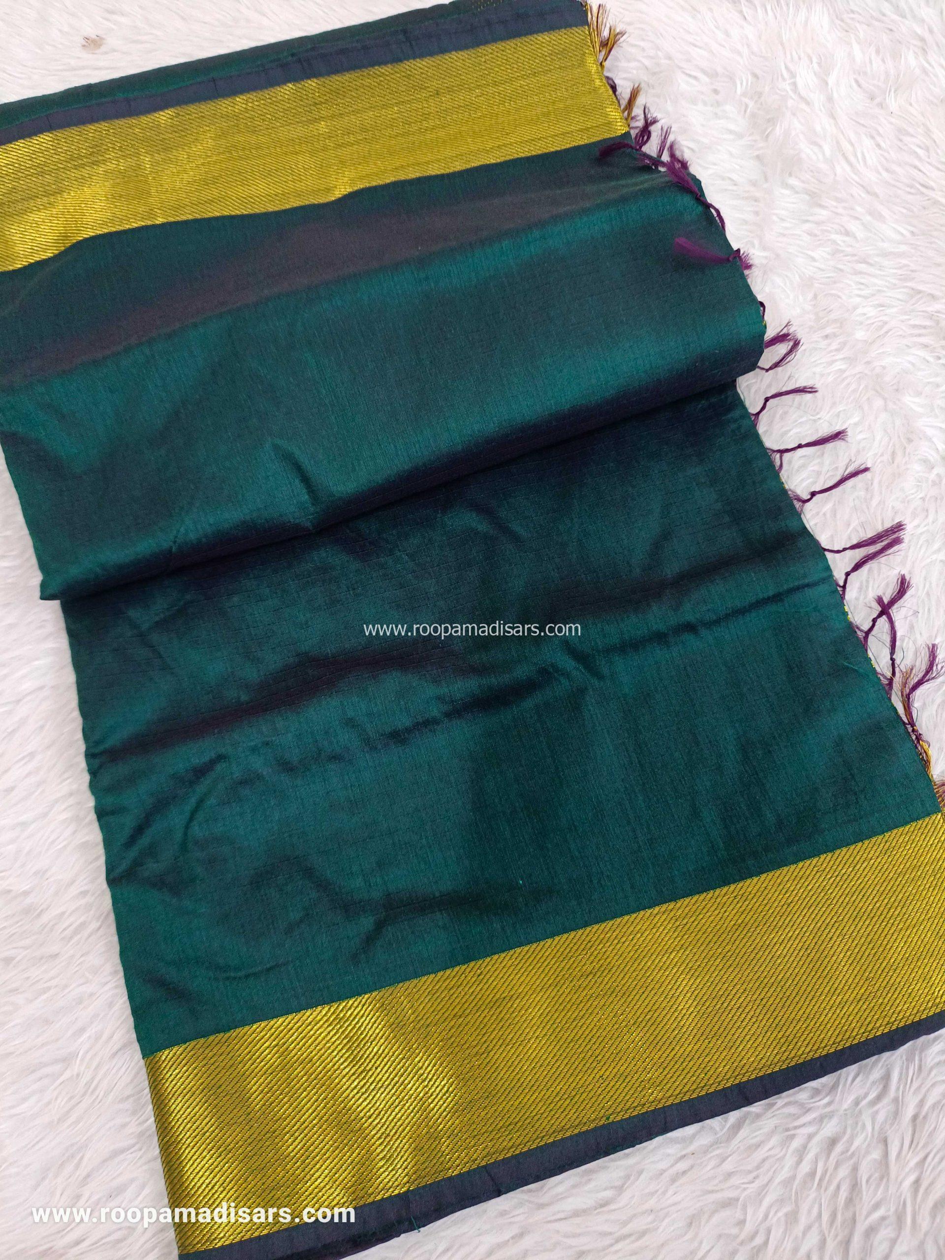 KALYANI SILK READYMADE -READYMADE MADISAR WITHOUT BLOUSE PIECE - Image 3