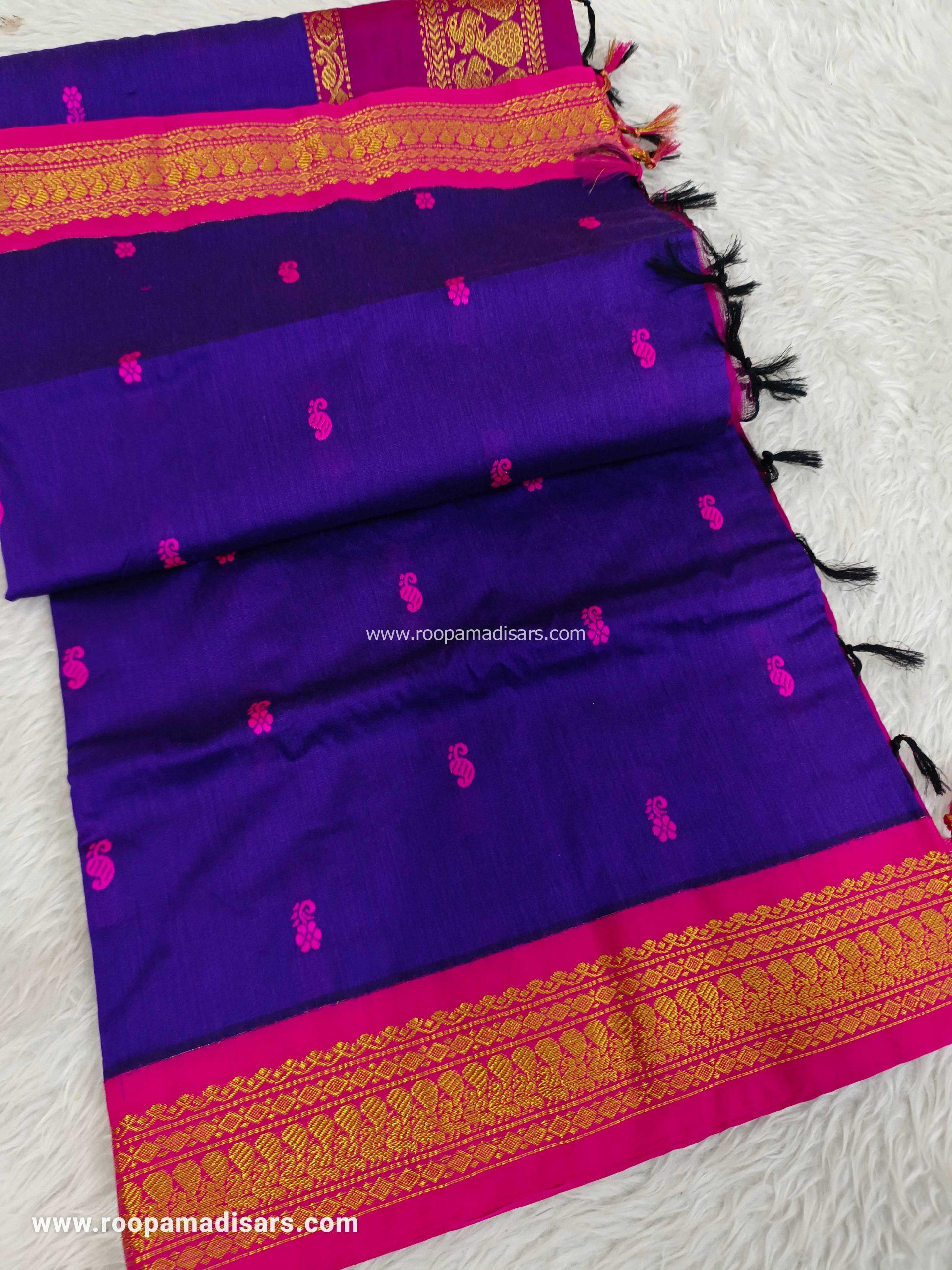 KALYANI SILK READYMADE -READYMADE MADISAR WITHOUT BLOUSE PIECE - Image 3