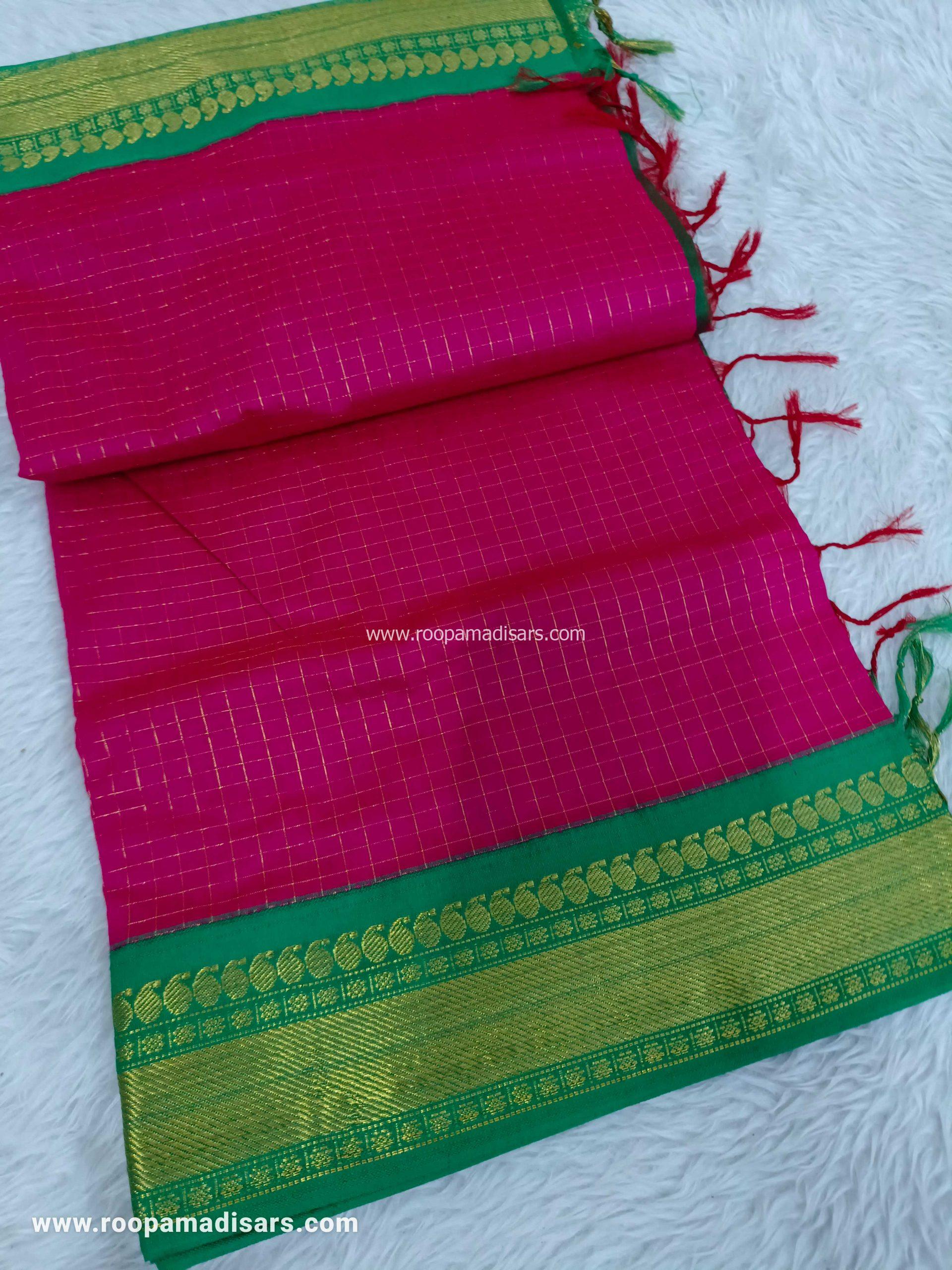KALYANI SILK READYMADE -READYMADE MADISAR WITHOUT BLOUSE PIECE - Image 3