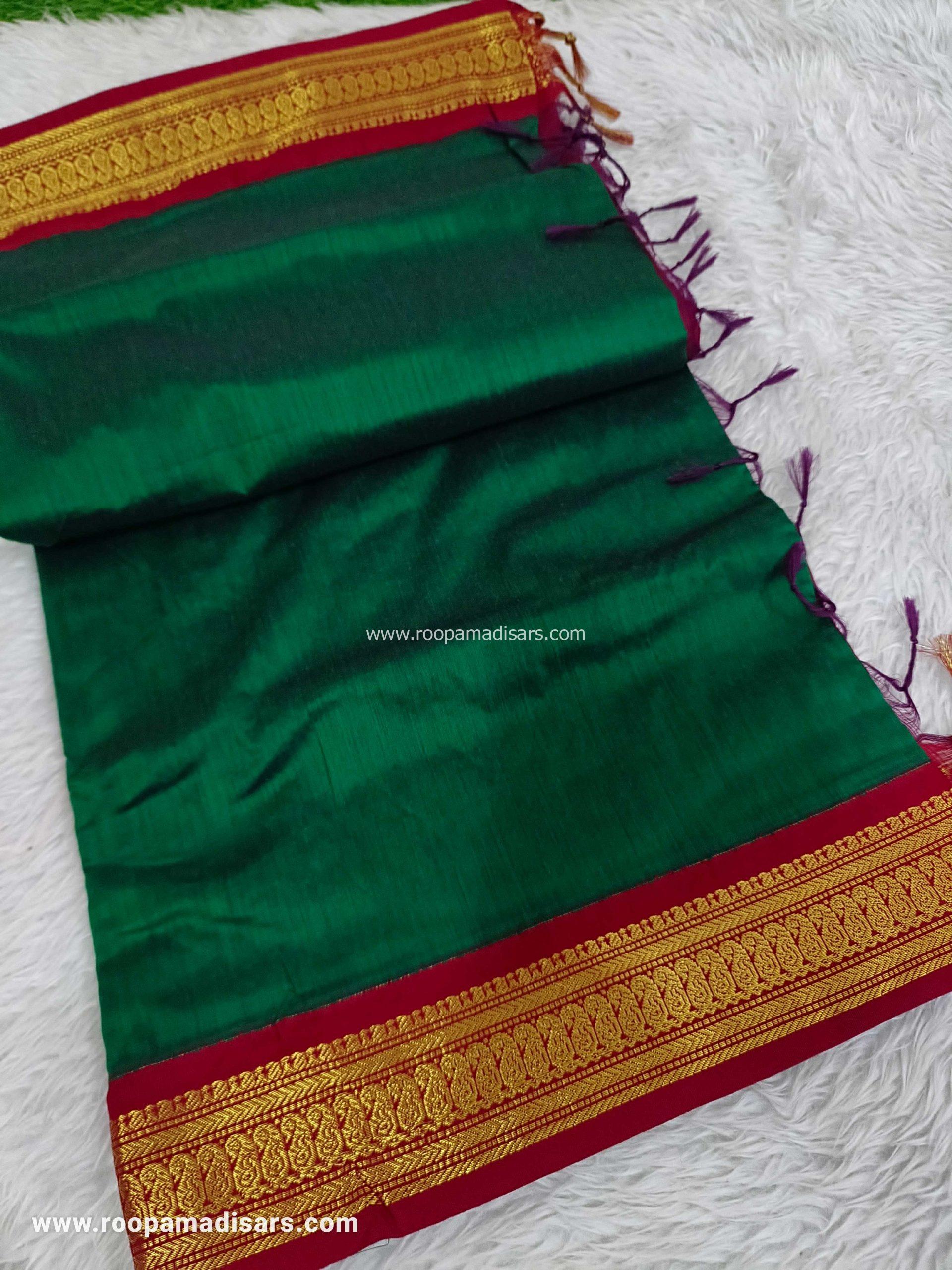 KALYANI SILK READYMADE -READYMADE MADISAR WITHOUT BLOUSE PIECE - Image 3