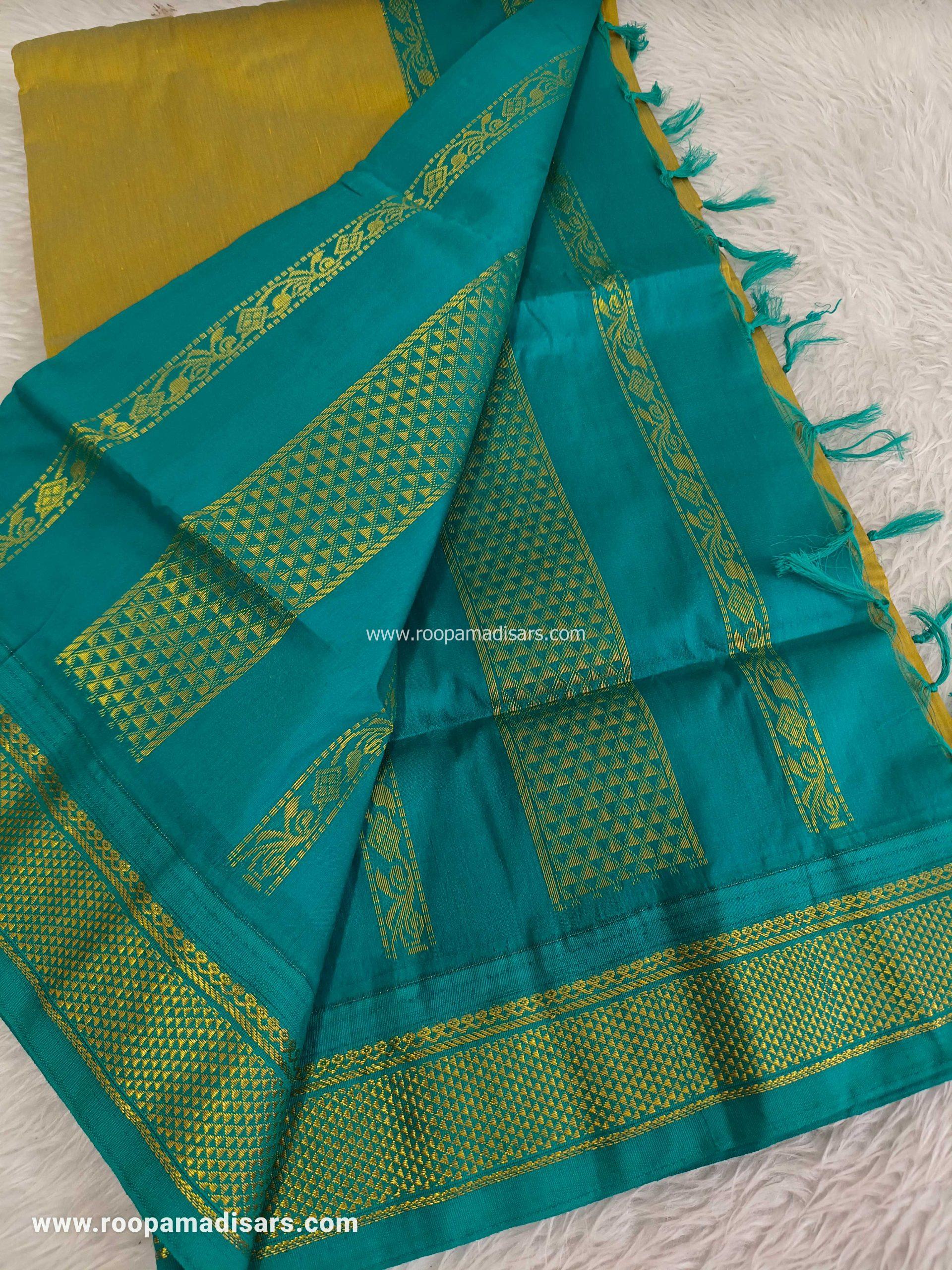 KALYANI SILK READYMADE -READYMADE MADISAR WITHOUT BLOUSE PIECE - Image 2