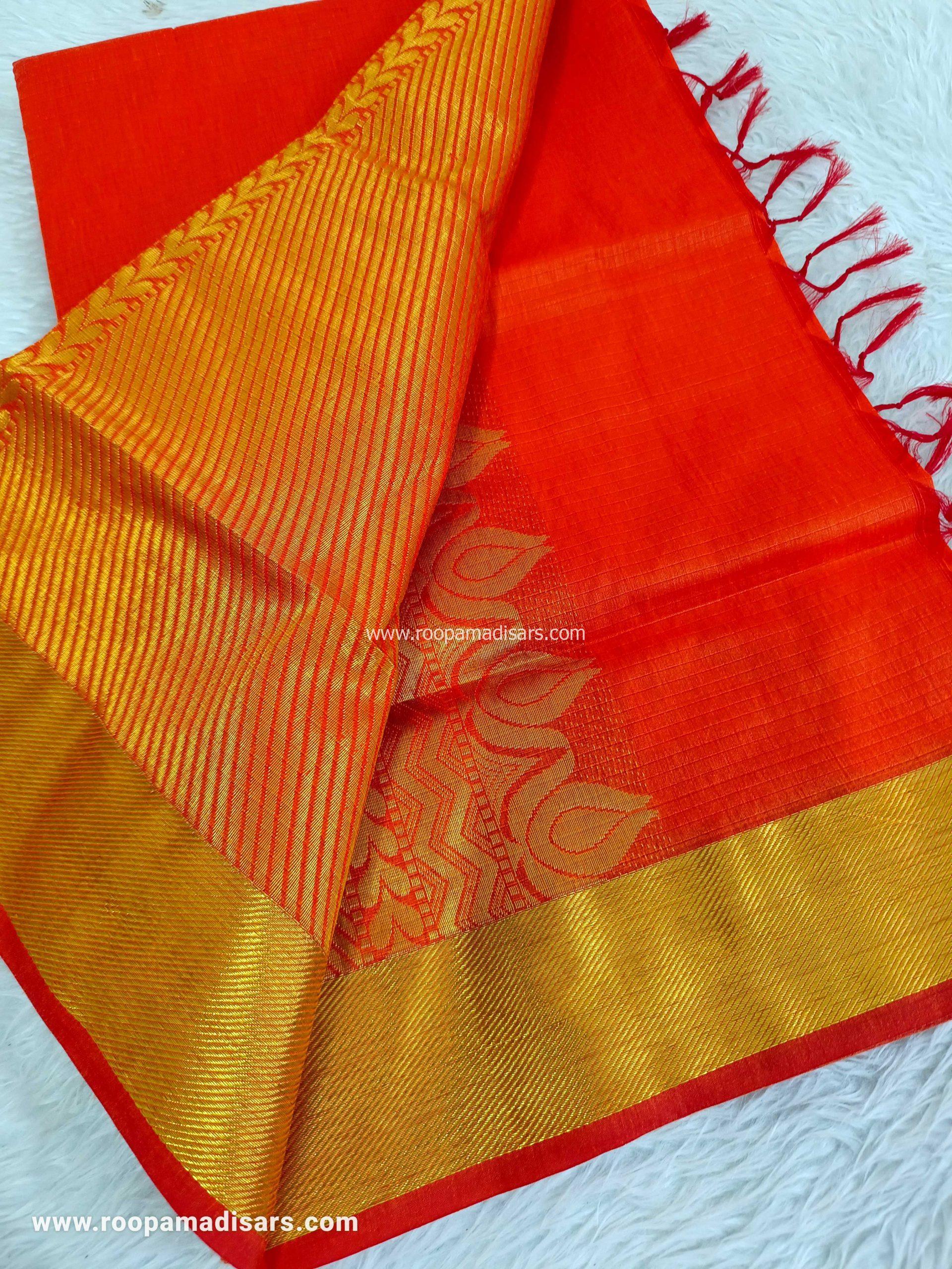 KALYANI SILK READYMADE -READYMADE MADISAR WITHOUT BLOUSE PIECE - Image 2
