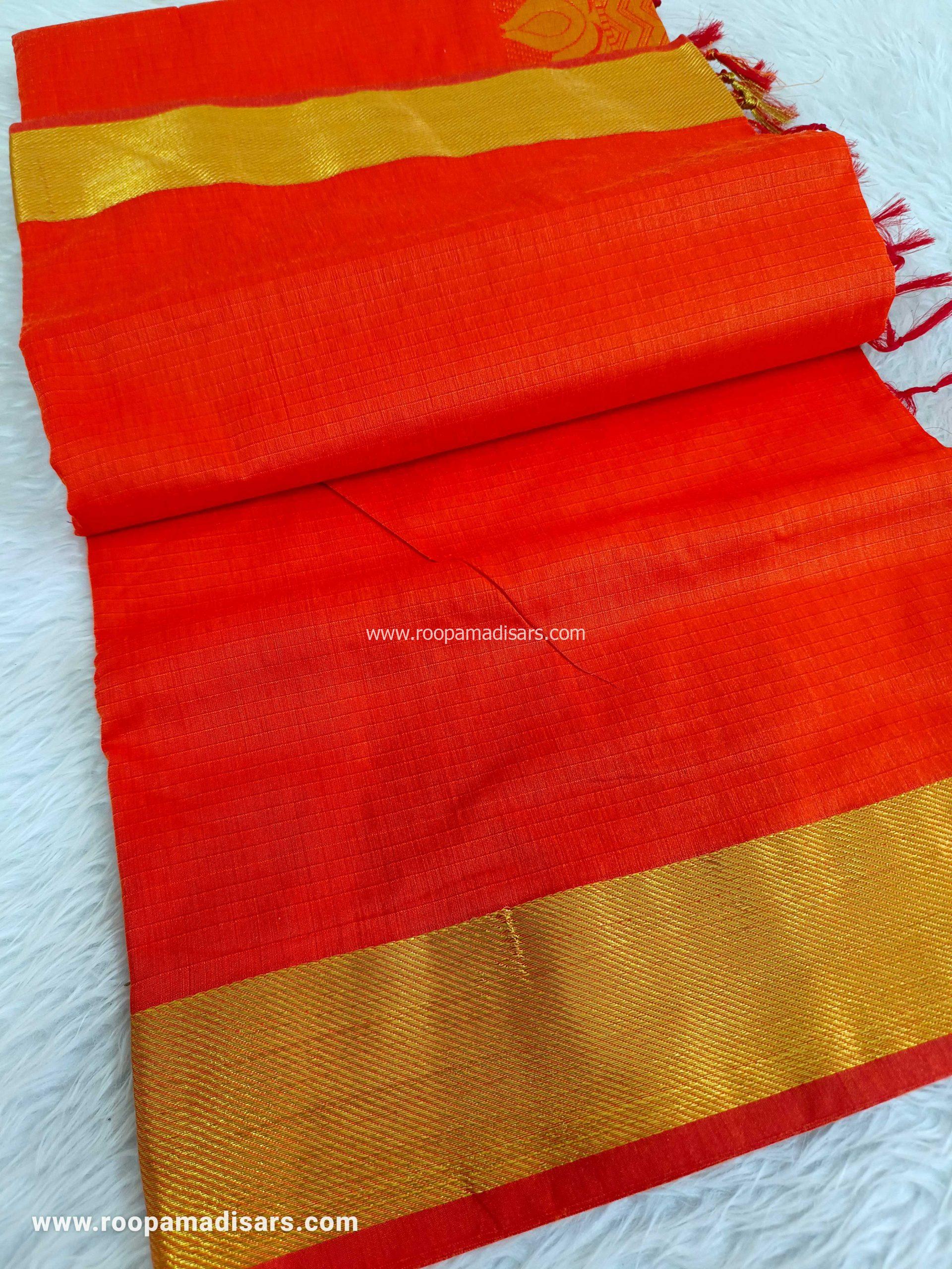 KALYANI SILK READYMADE -READYMADE MADISAR WITHOUT BLOUSE PIECE - Image 3