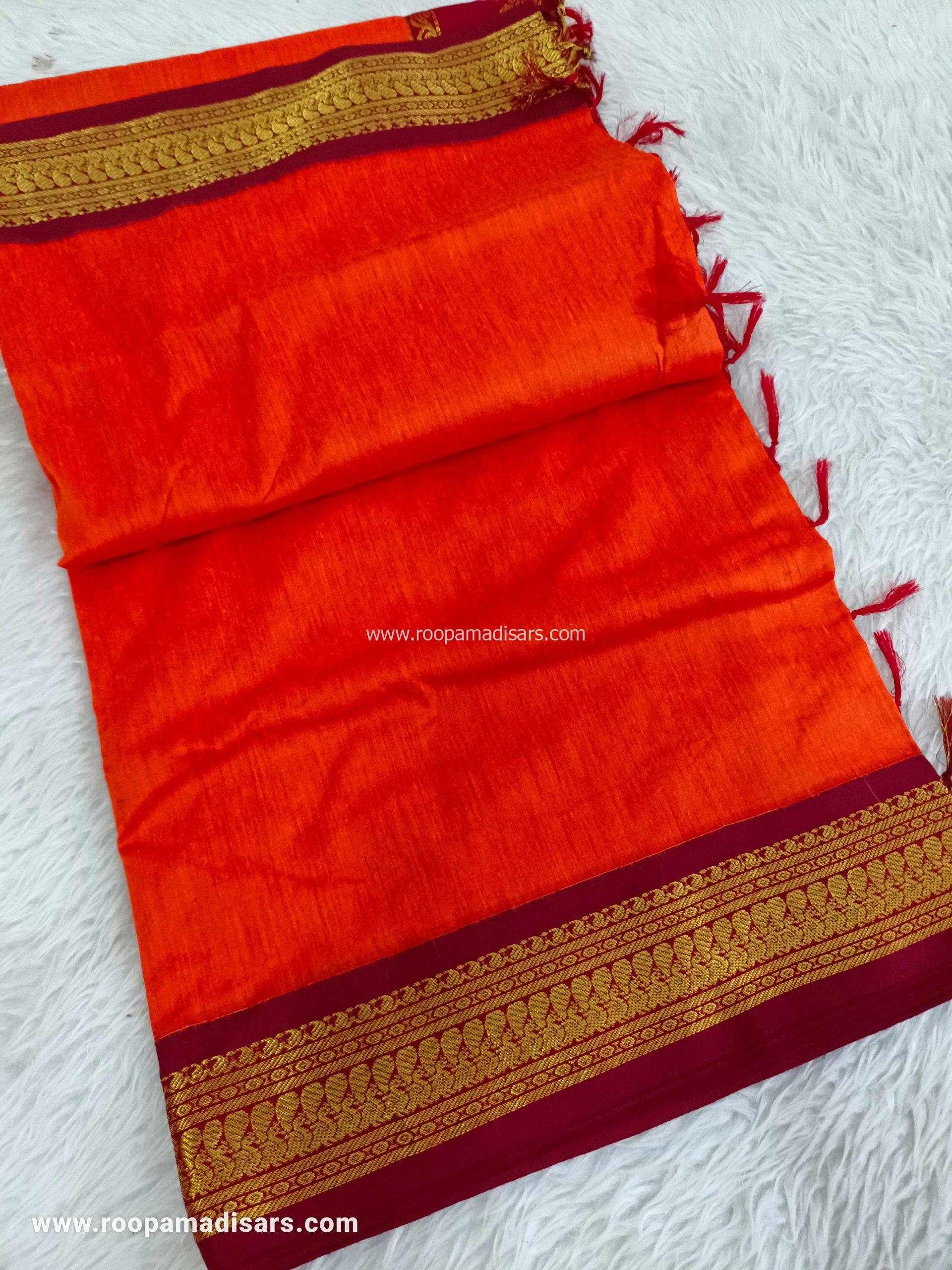 KALYANI SILK READYMADE  -READYMADE MADISAR WITHOUT BLOUSE PIECE - Image 3
