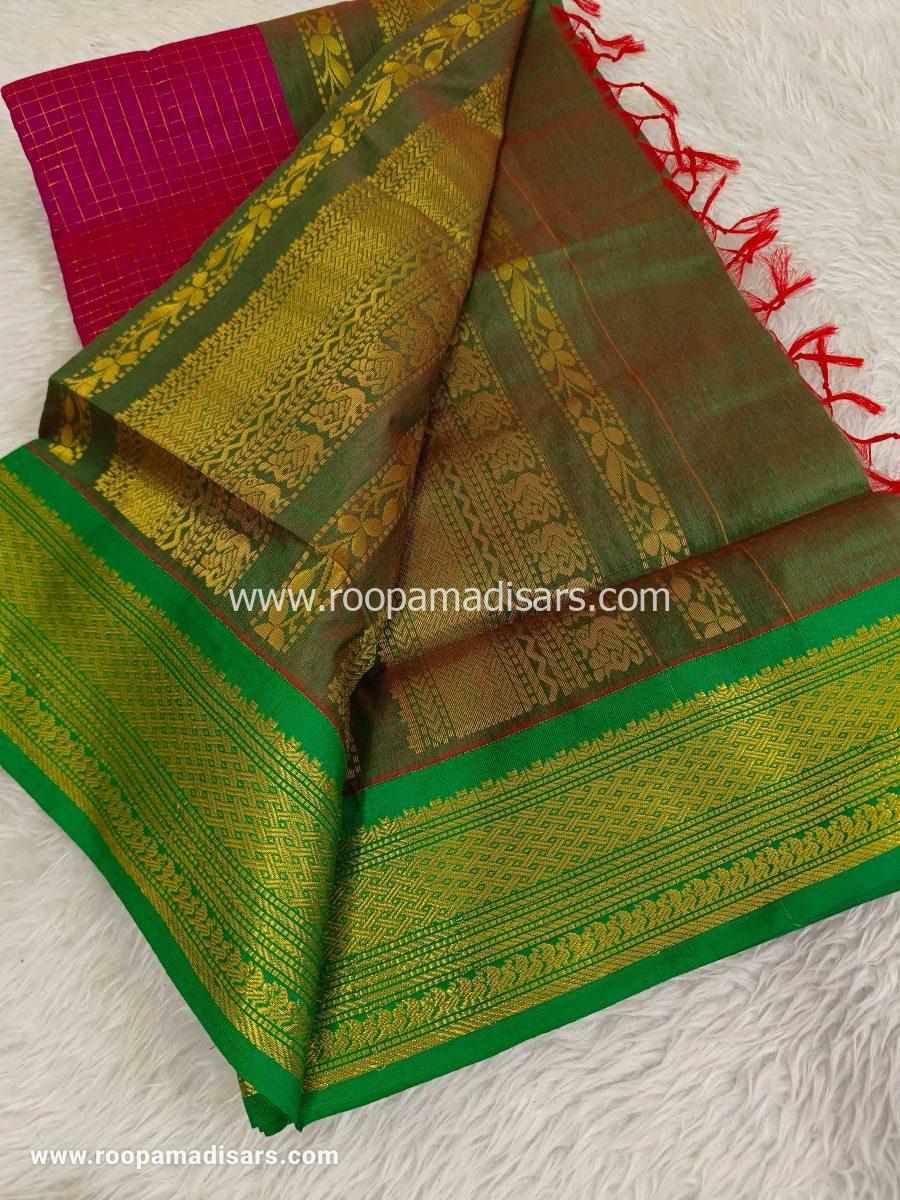 KALYANI SILK READYMADE  -READYMADE MADISAR WITHOUT BLOUSE PIECE - Image 2