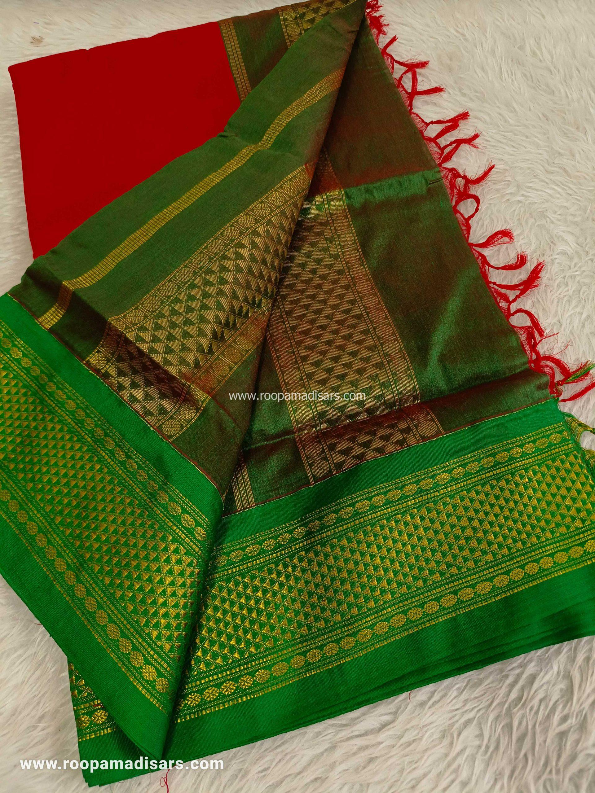 KALYANI SILK READYMADE  -READYMADE MADISAR WITHOUT BLOUSE PIECE - Image 2