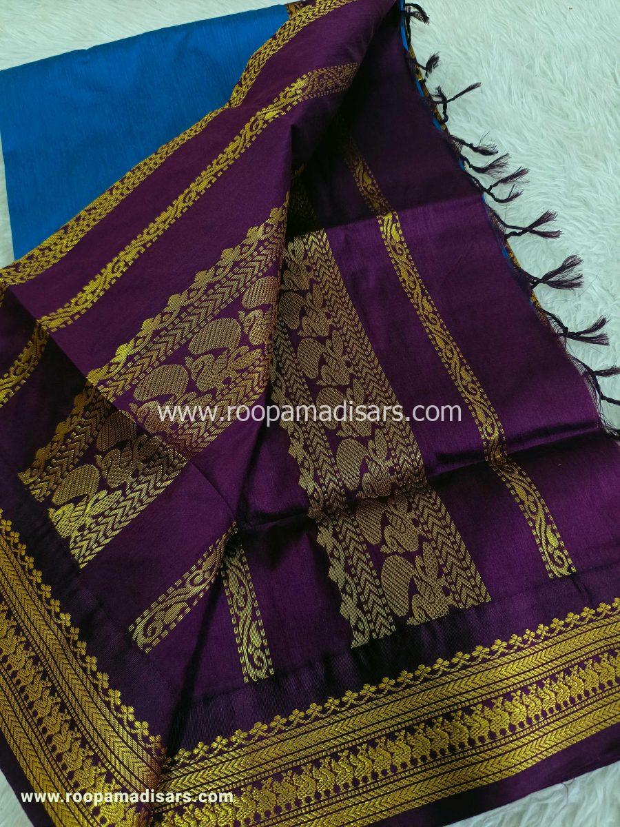 KALYANI SILK READYMADE  -READYMADE MADISAR WITHOUT BLOUSE PIECE - Image 2