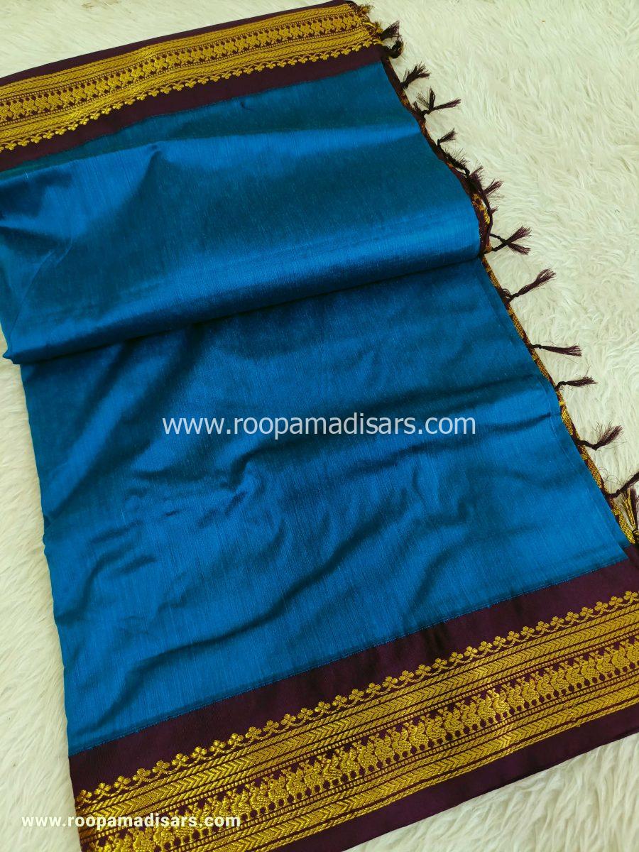KALYANI SILK READYMADE  -READYMADE MADISAR WITHOUT BLOUSE PIECE - Image 3