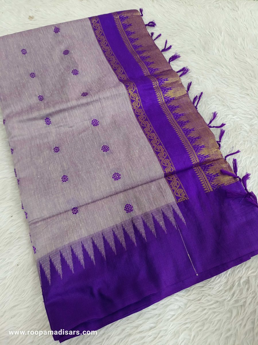 KALYANI SILK READYMADE  -READYMADE MADISAR WITHOUT BLOUSE PIECE