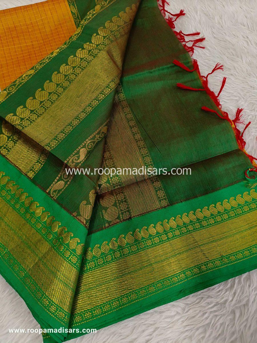 KALYANI SILK READYMADE  -READYMADE MADISAR WITHOUT BLOUSE PIECE - Image 2