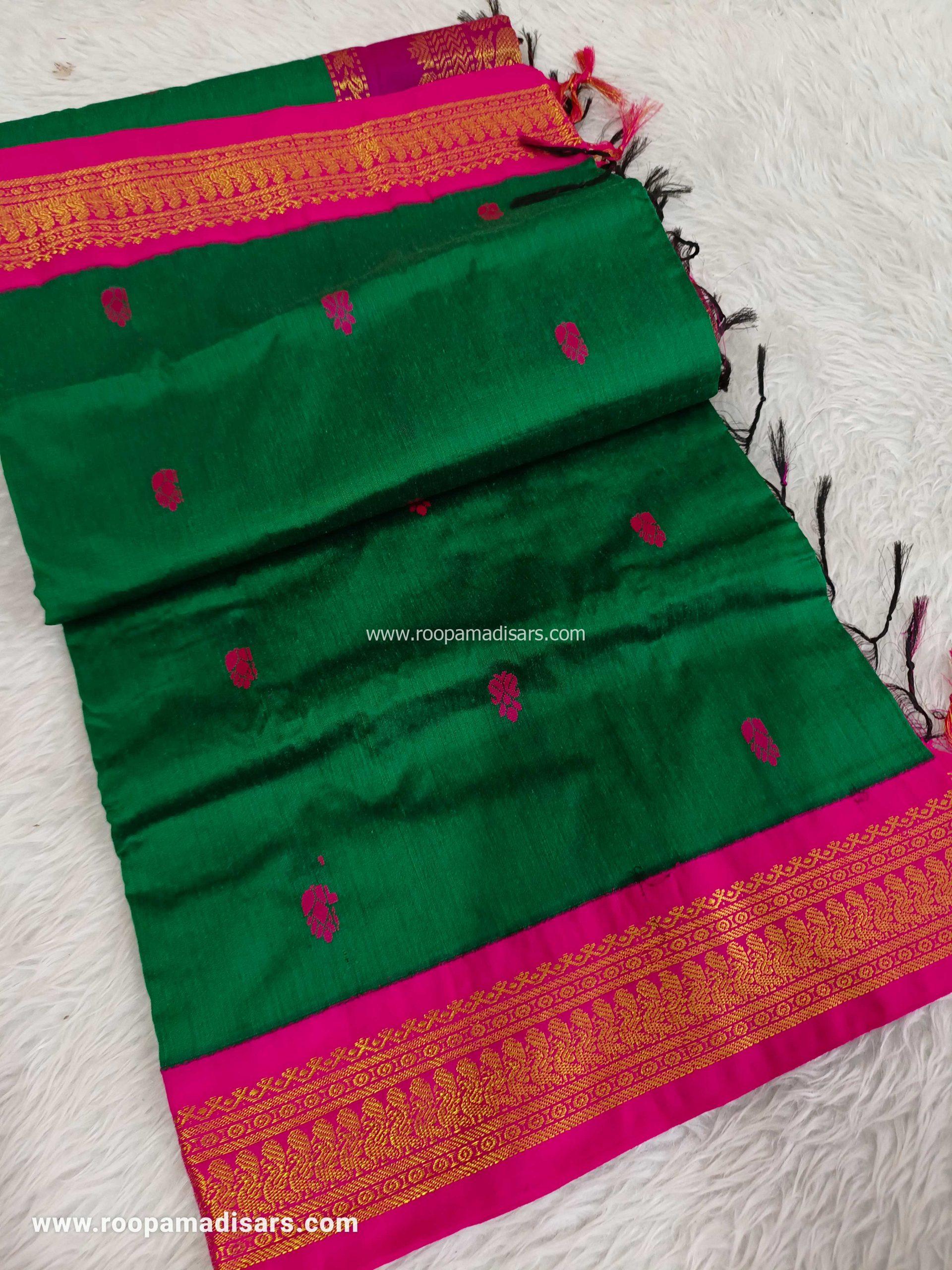 KALYANI SILK READYMADE -READYMADE MADISAR WITHOUT BLOUSE PIECE - Image 3