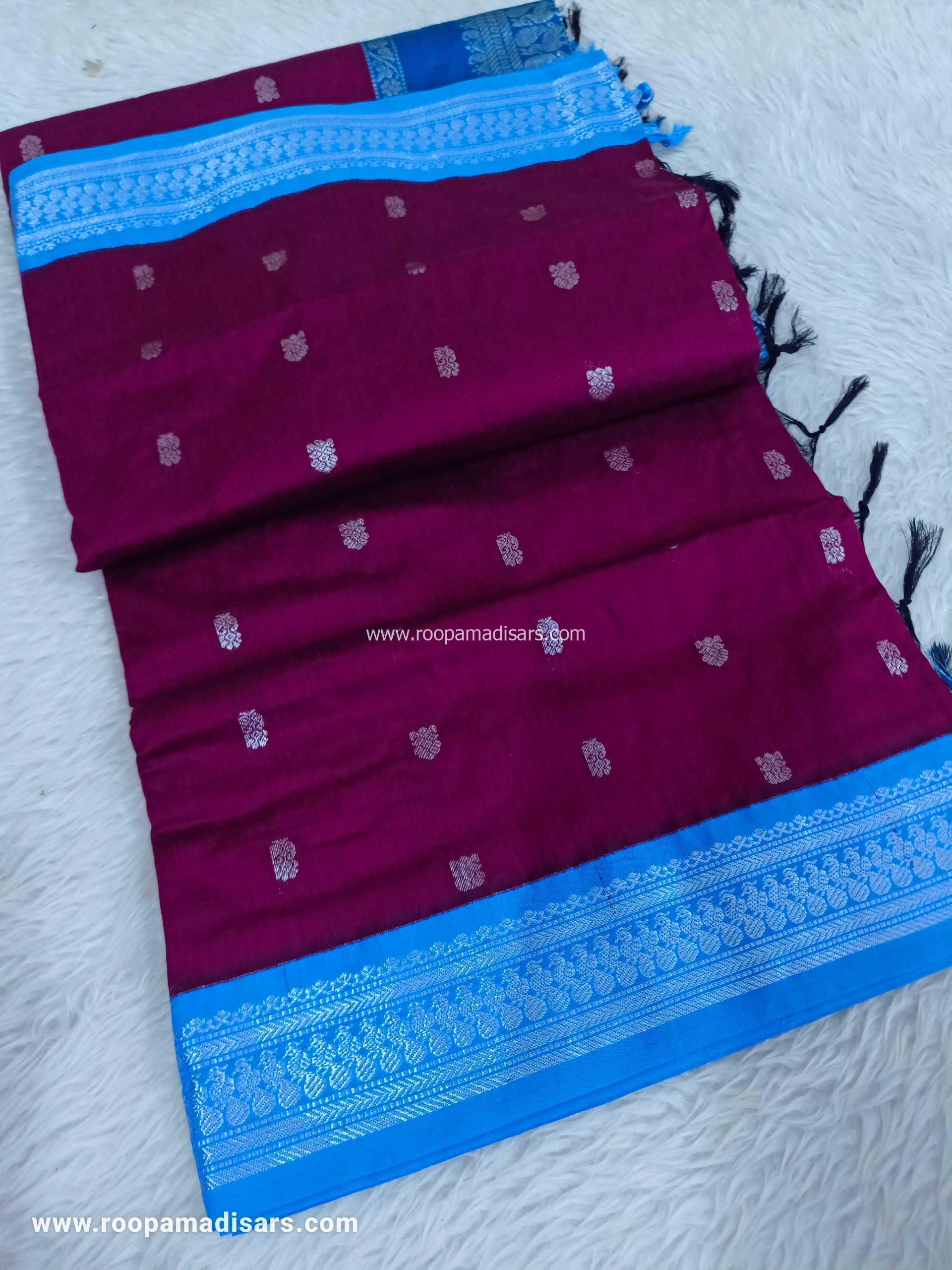KALYANI SILK READYMADE -READYMADE MADISAR WITHOUT BLOUSE PIECE - Image 3