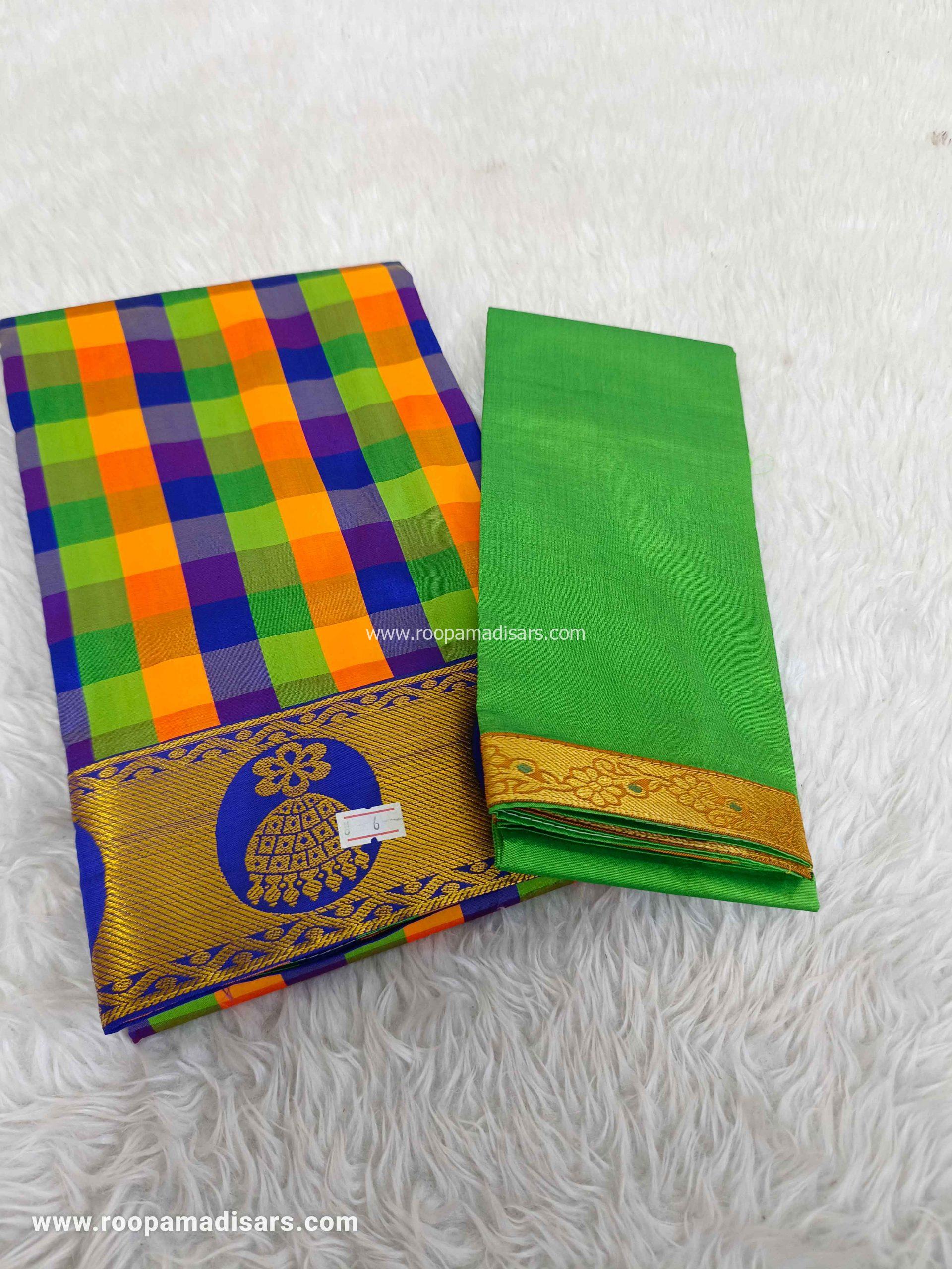 Pattu Pavadai Baby Girls Pavada Sattai-age 8-12