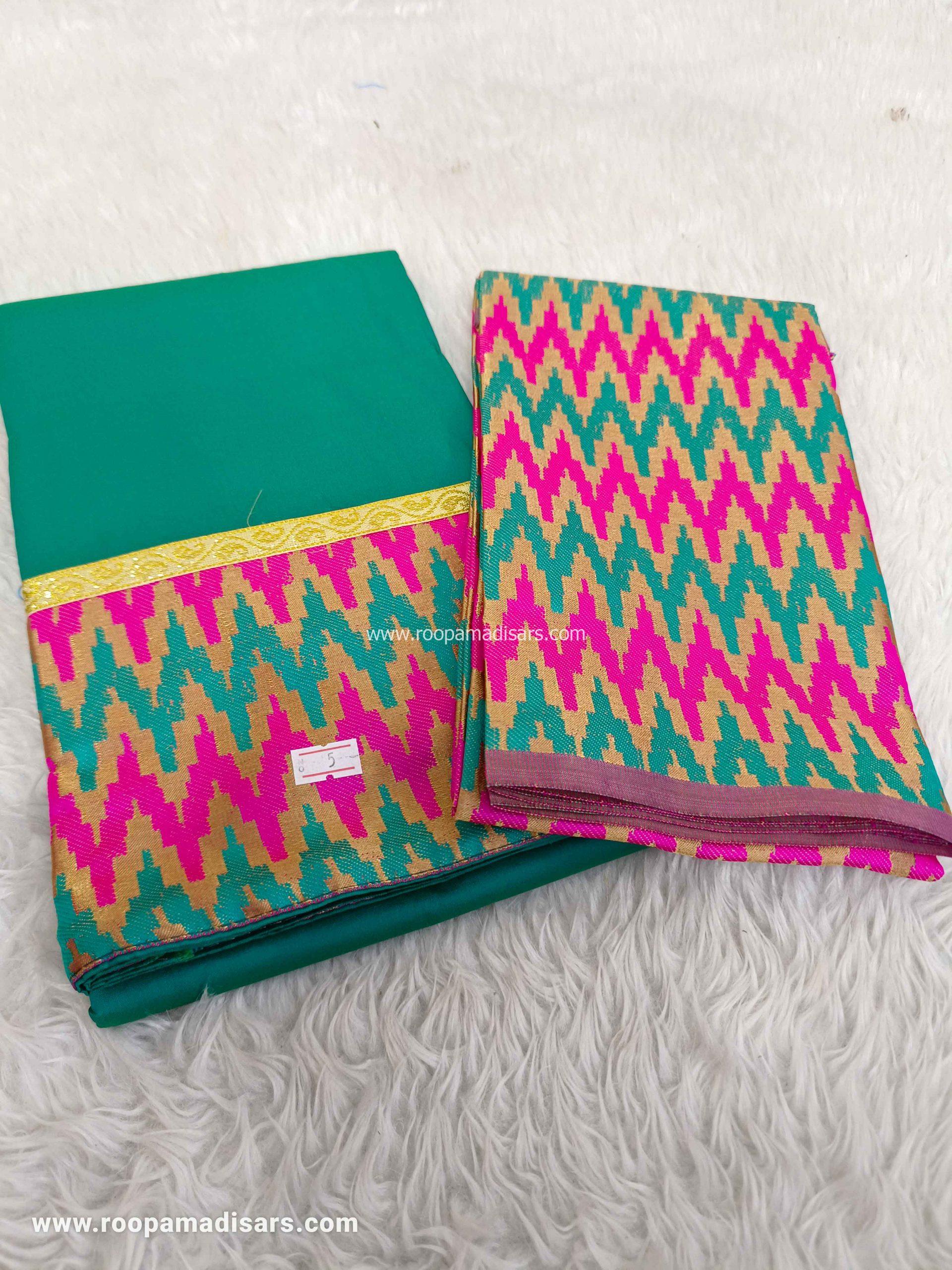 Pattu Pavadai Baby Girls Pavada Sattai-age 6-10