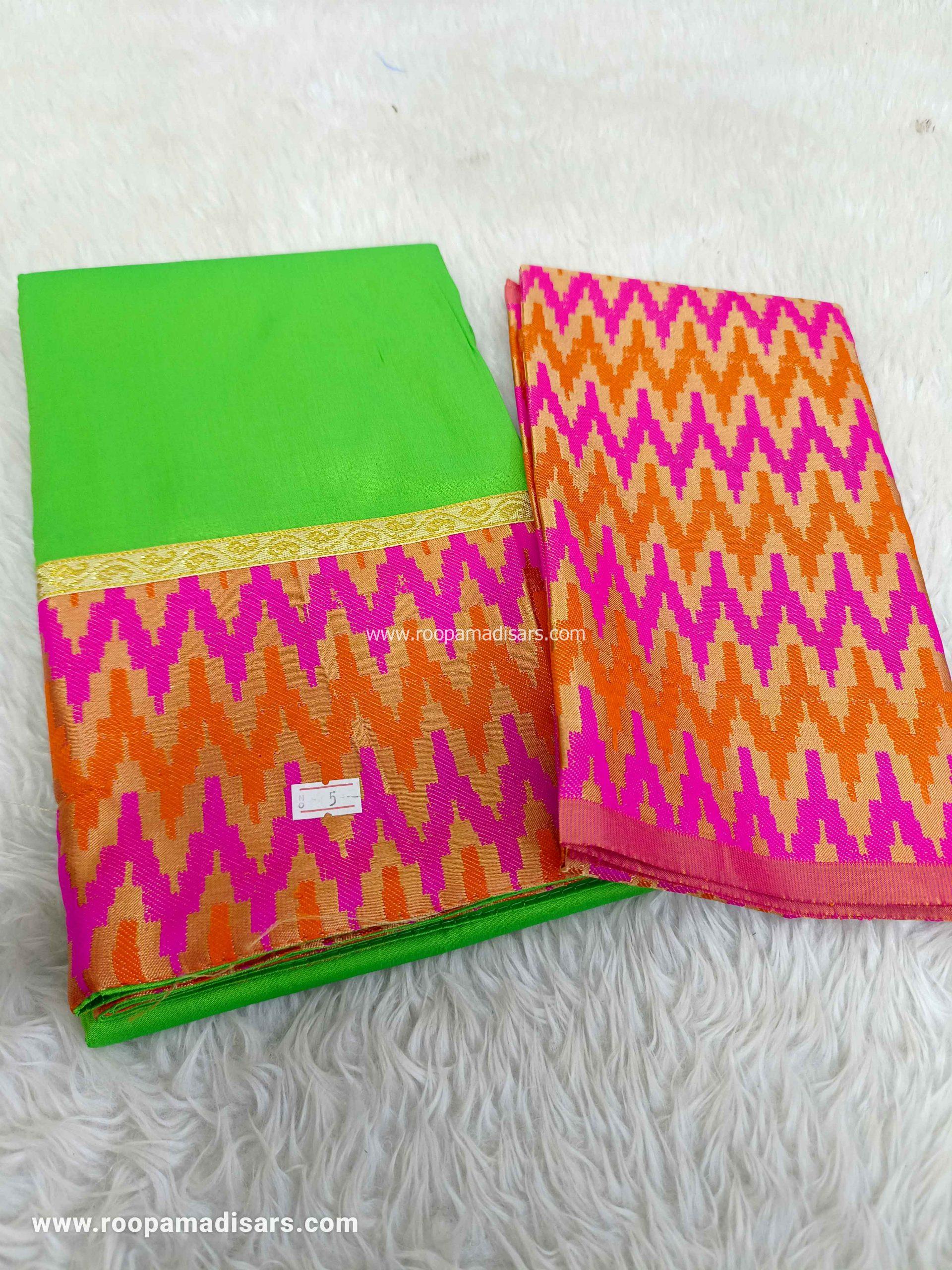 Pattu Pavadai Baby Girls Pavada Sattai-age 6-10