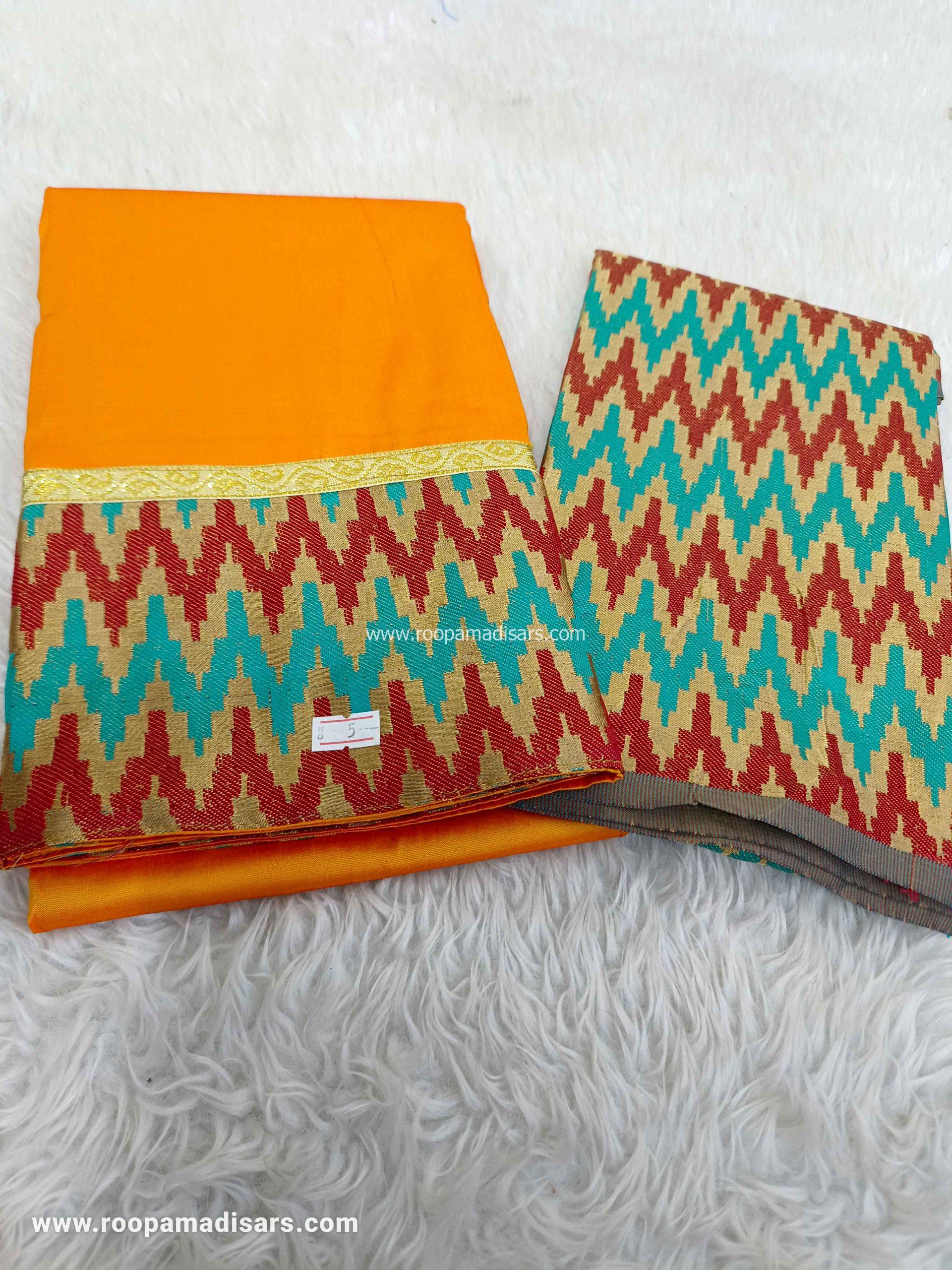 Pattu Pavadai Baby Girls Pavada Sattai-age 6-10