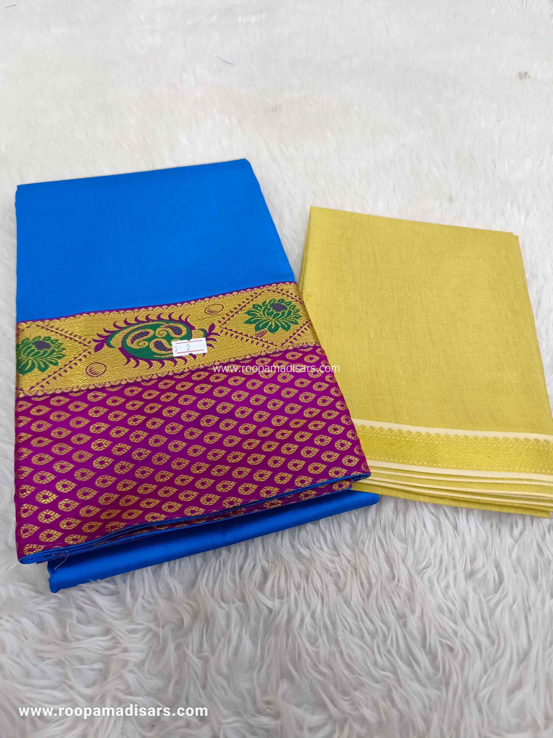 Pattu Pavadai Baby Girls Pavada Sattai-age 8-12