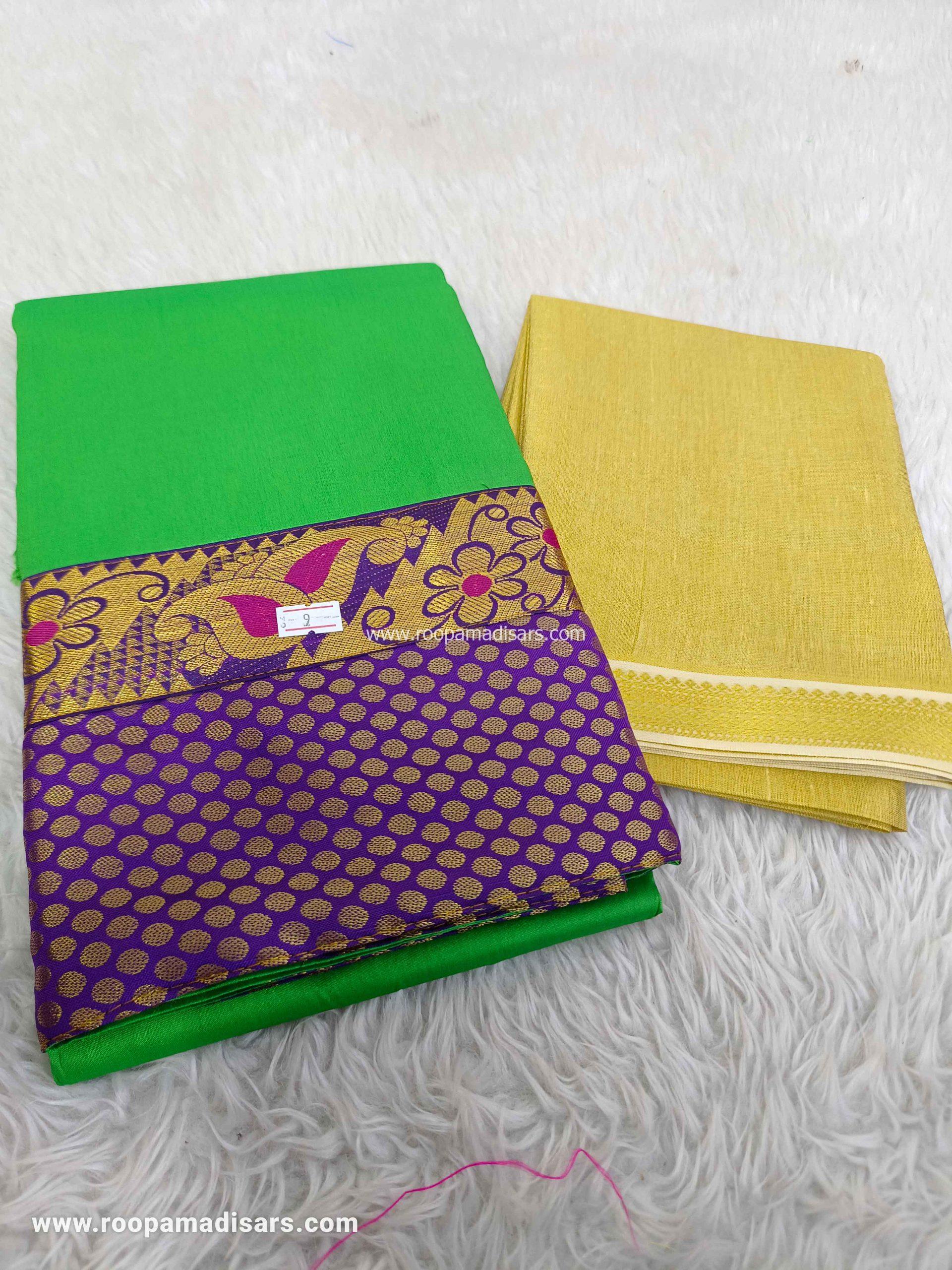 Pattu Pavadai Baby Girls Pavada Sattai-age 8-12