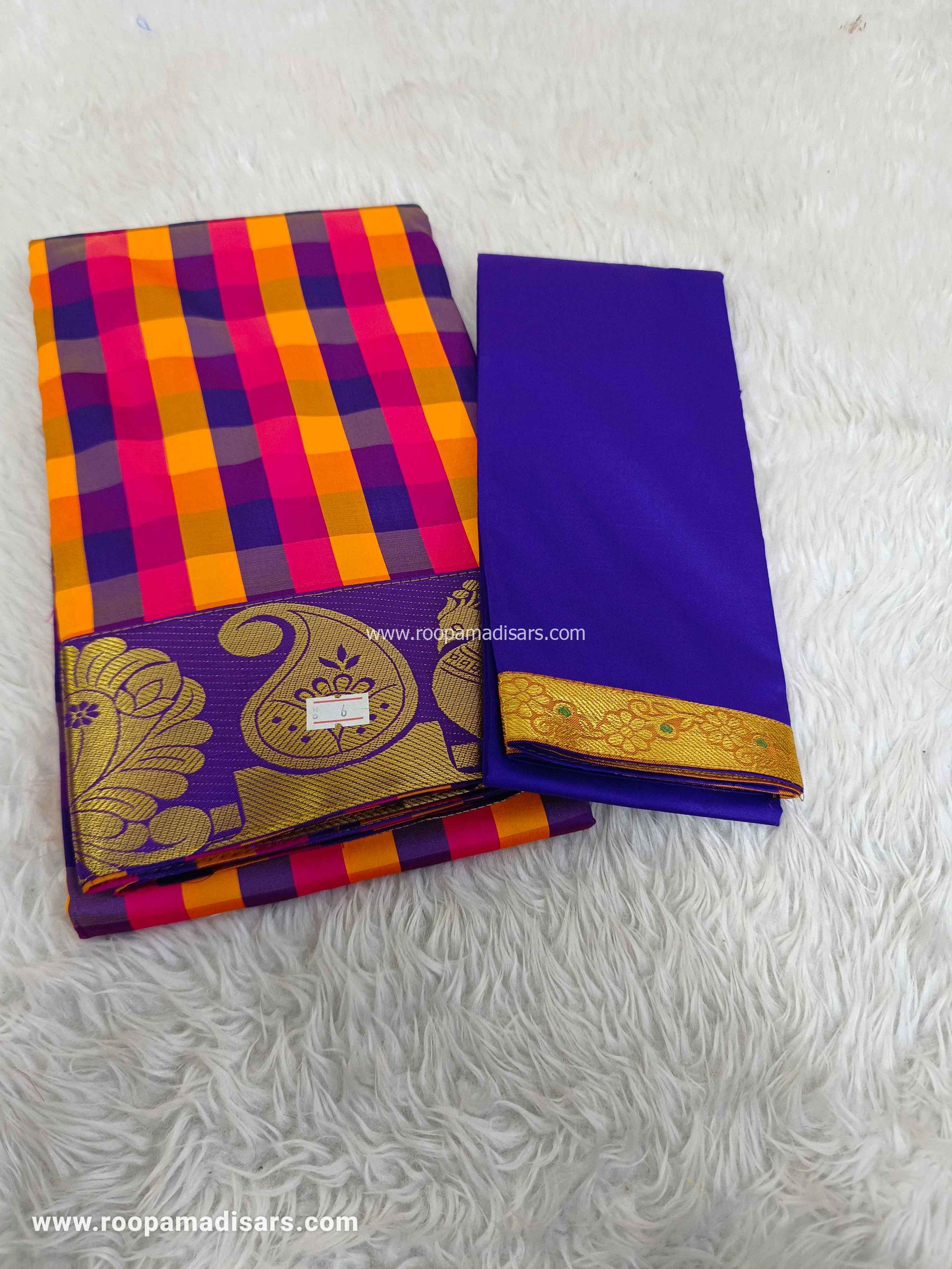 Pattu Pavadai Baby Girls Pavada Sattai-age 8-12